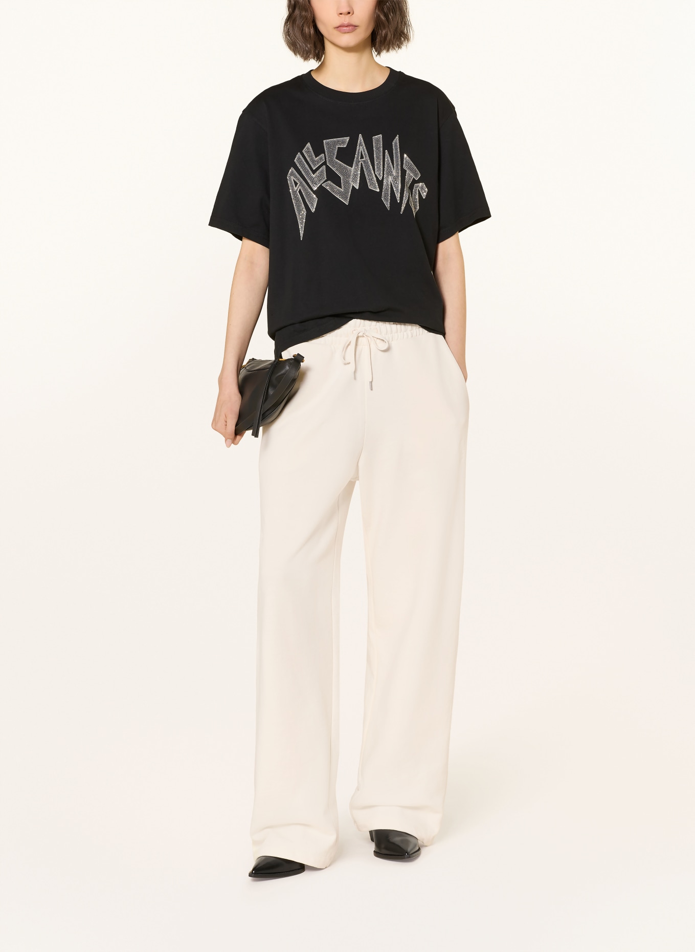 ALLSAINTS Joggingbroek VIN HAVEN: CRÈME