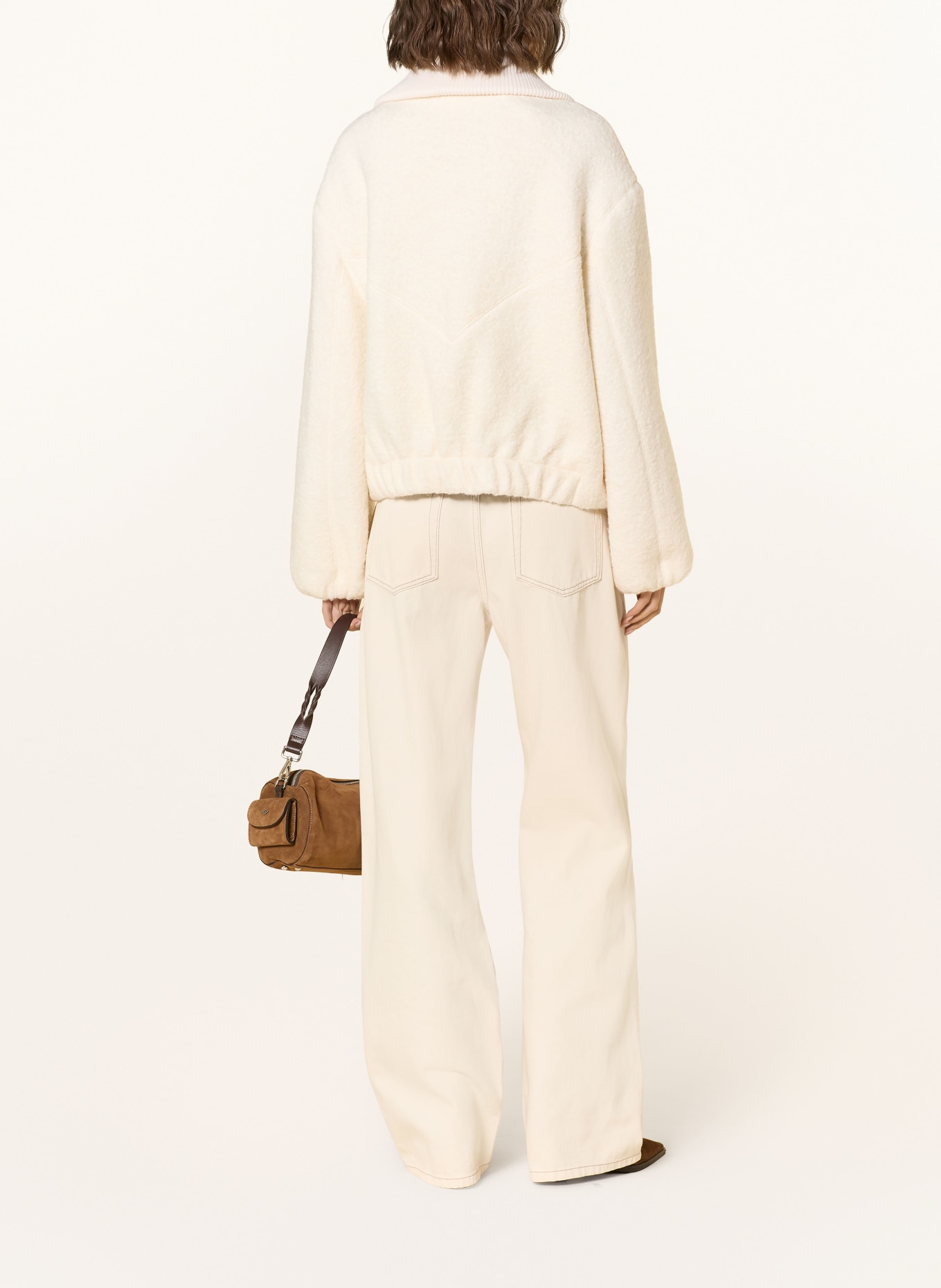 ba&sh Bunda z medvídčí kůže VITO: REŽNÁ