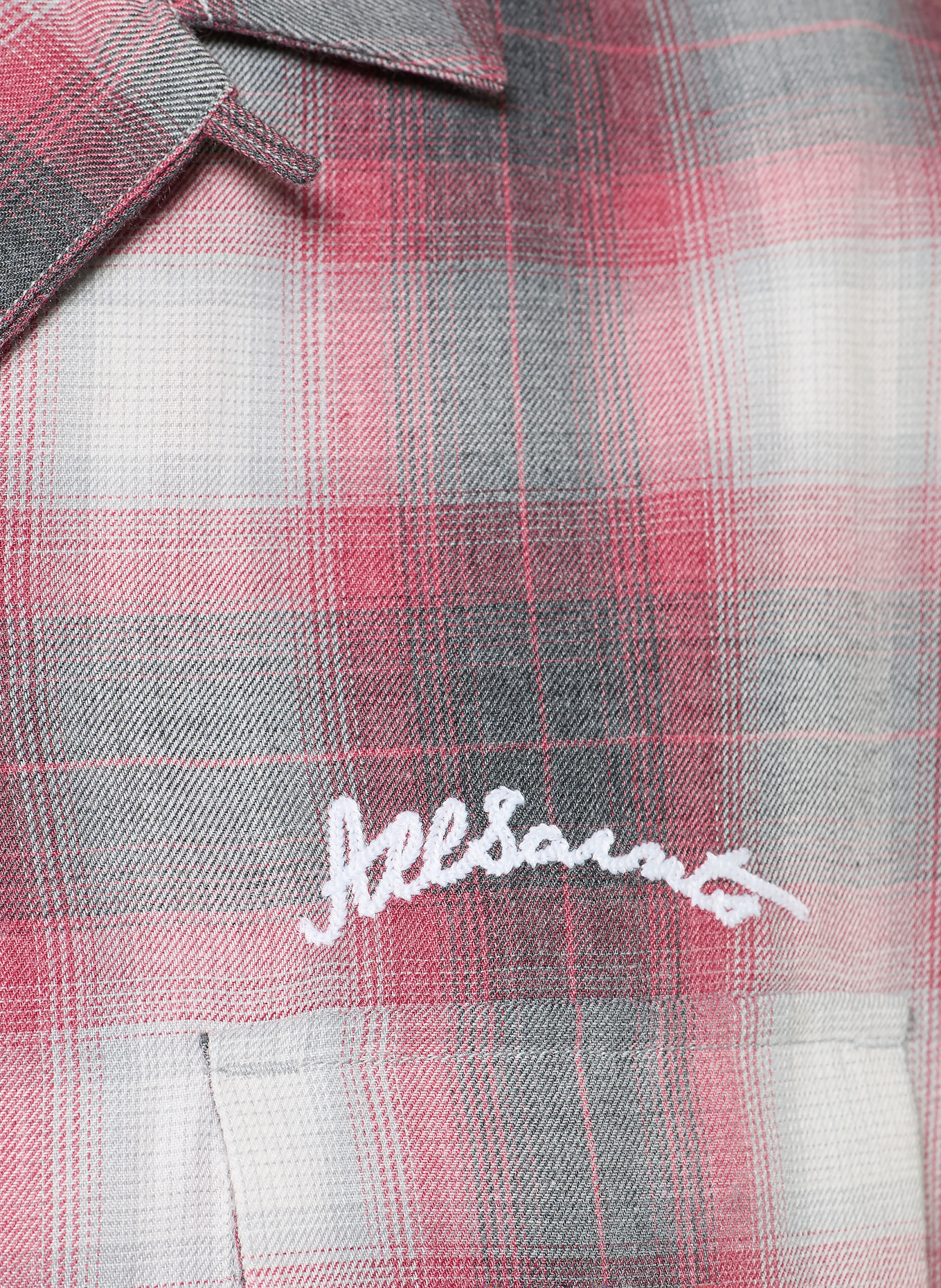 ALLSAINTS Koszula SHAMS Regular Fit: JASNOCZARY / SZARY / JASNOCZERWONY