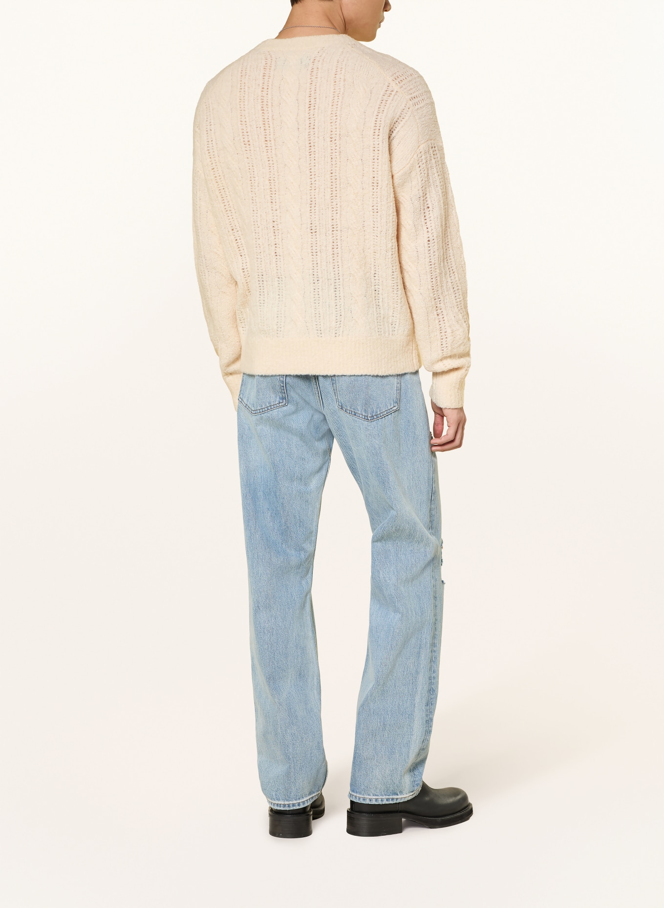 ALLSAINTS Svetr JOSIF: REŽNÁ