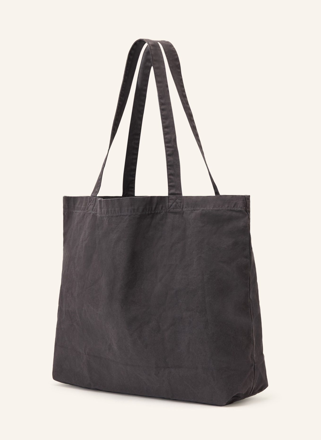 ALLSAINTS Shopper TRIPP TOTE: DARK GRAY