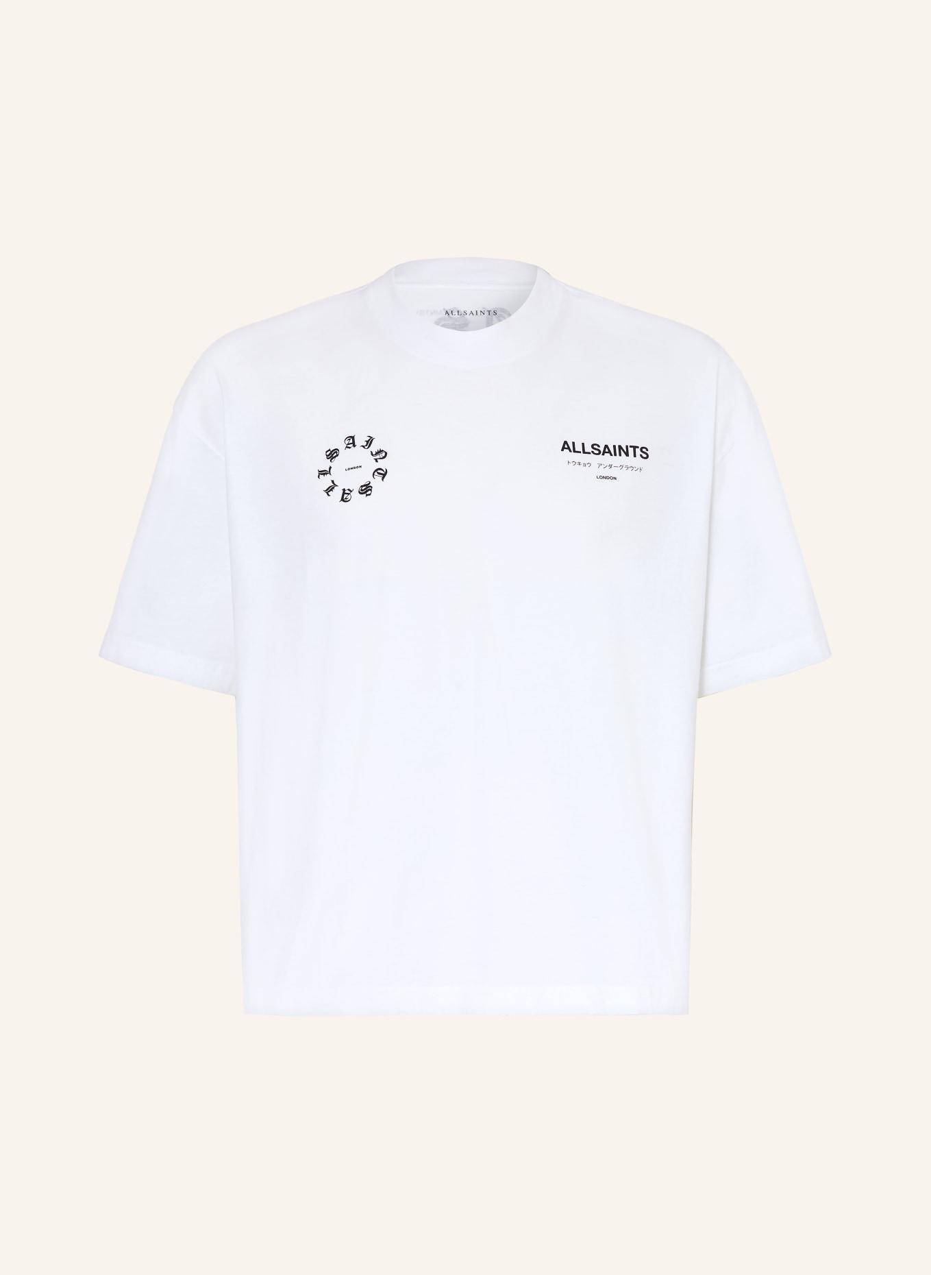 ALLSAINTS Koszulka KINDRED: BIAŁY