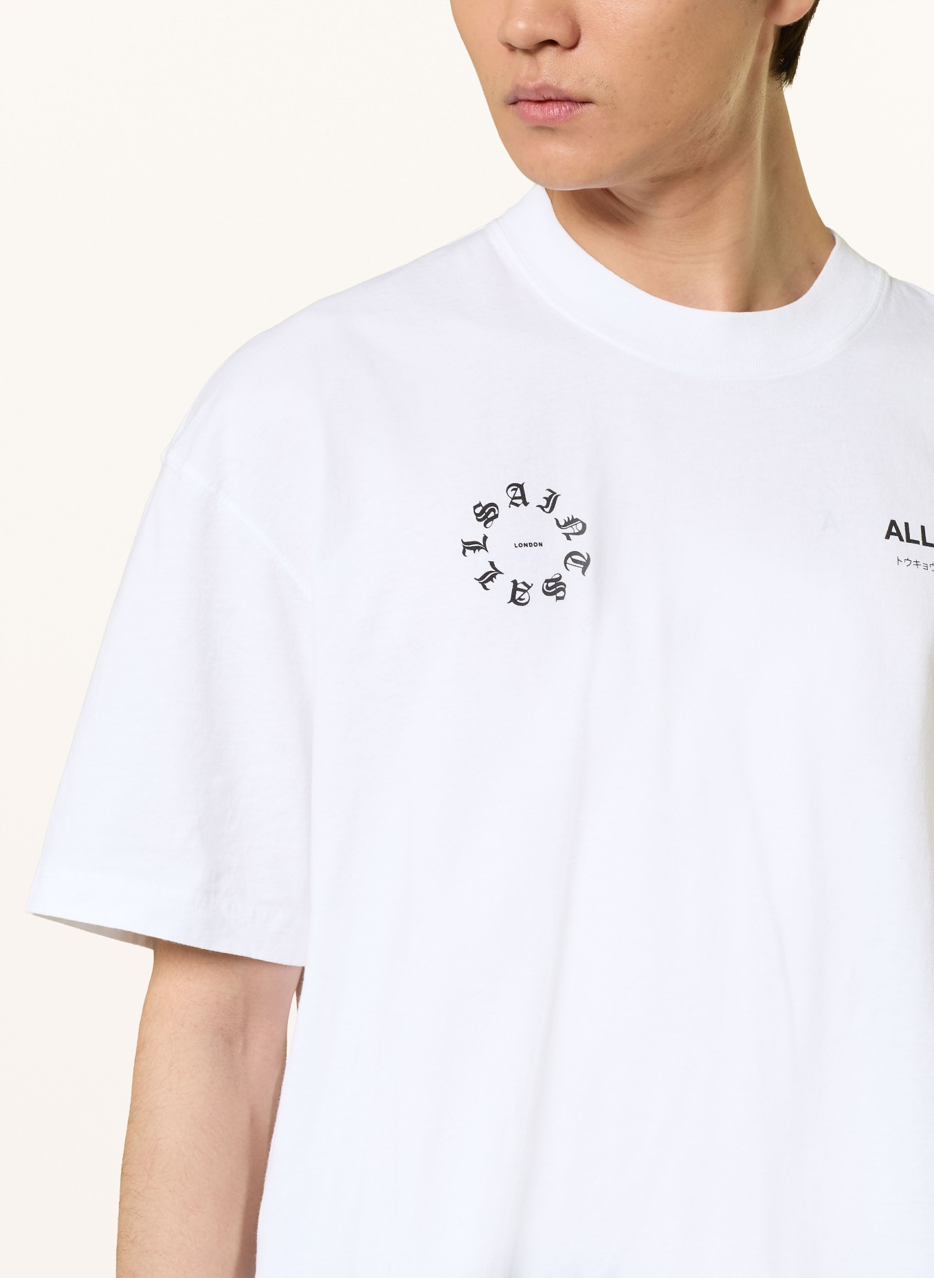 ALLSAINTS Koszulka KINDRED: BIAŁY