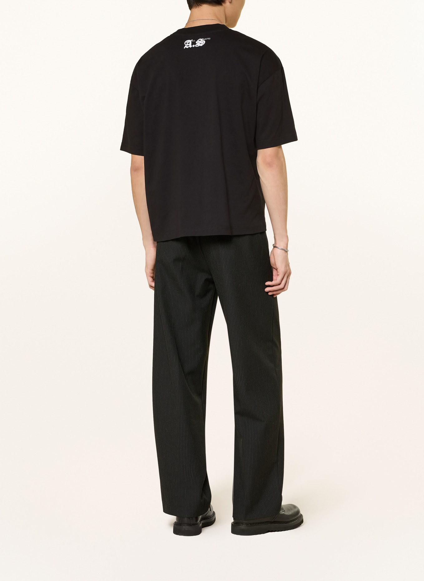 ALLSAINTS Tričko KINDRED: ČERNÁ