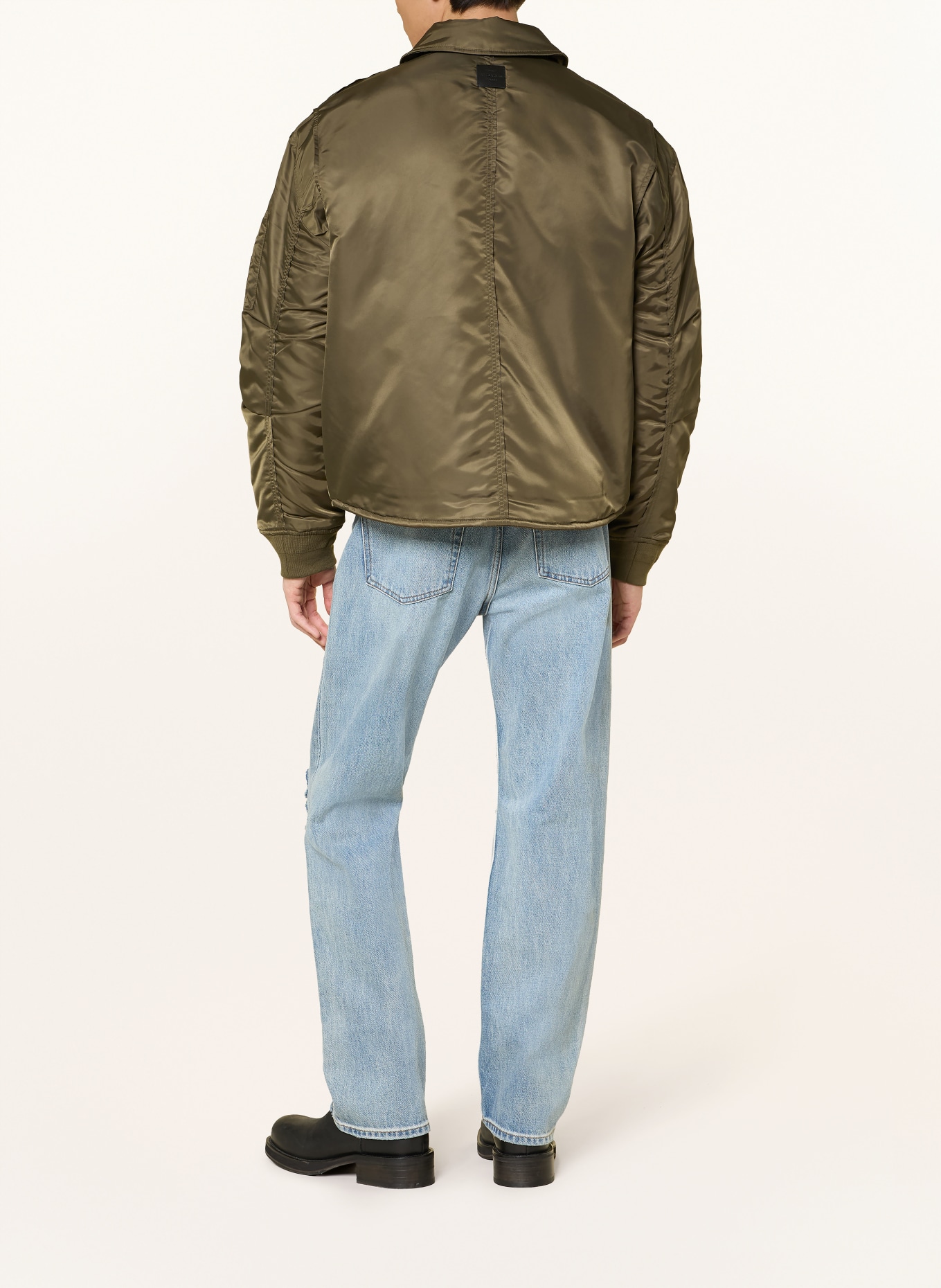 ALLSAINTS Bunda FALLON BOMBER: KHAKI