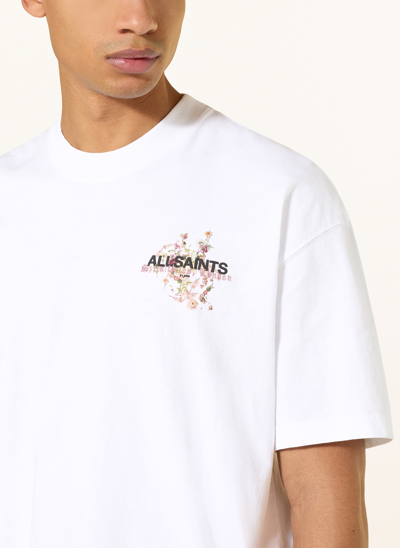 ALLSAINTS T-Shirt VALEN: WEISS