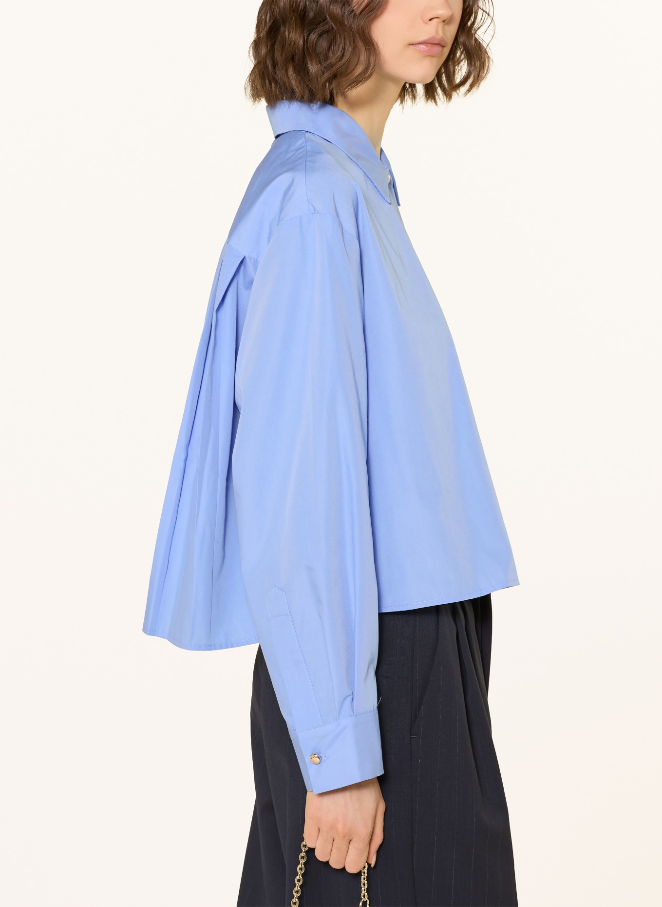 maje Hemdbluse: HELLBLAU