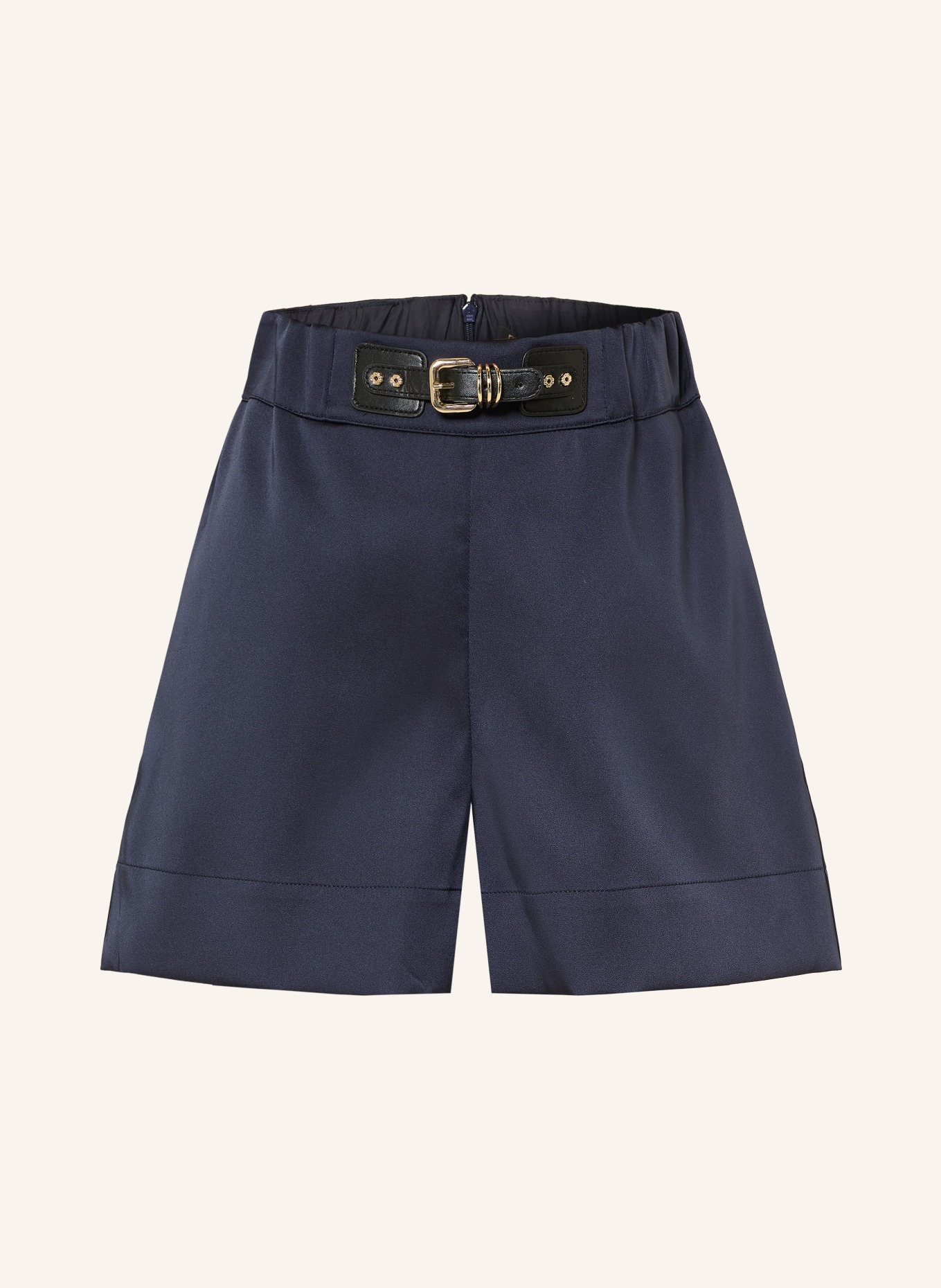 maje Shorts: DUNKELBLAU