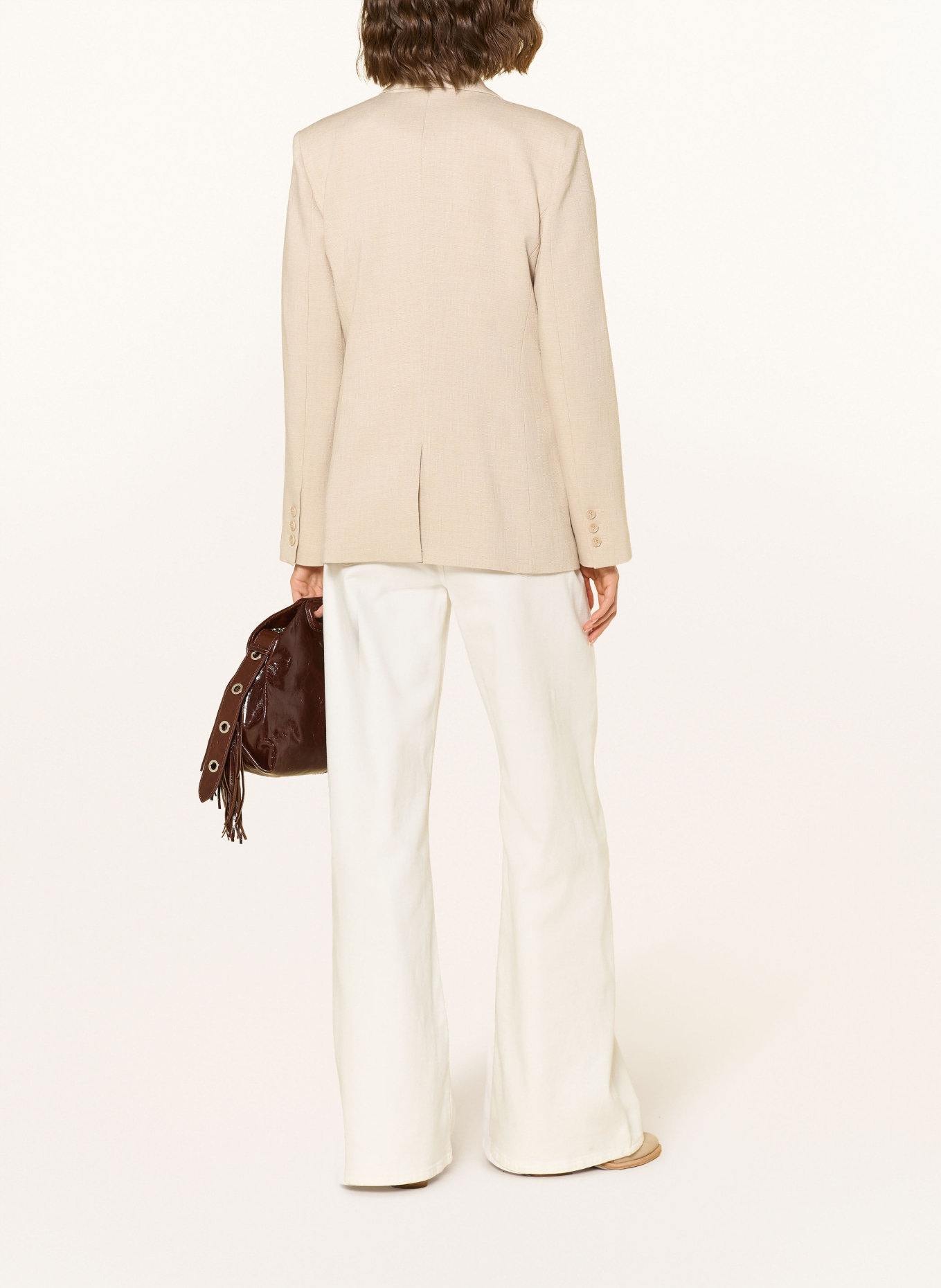 maje marynarka: JASNOBRĄZOWY