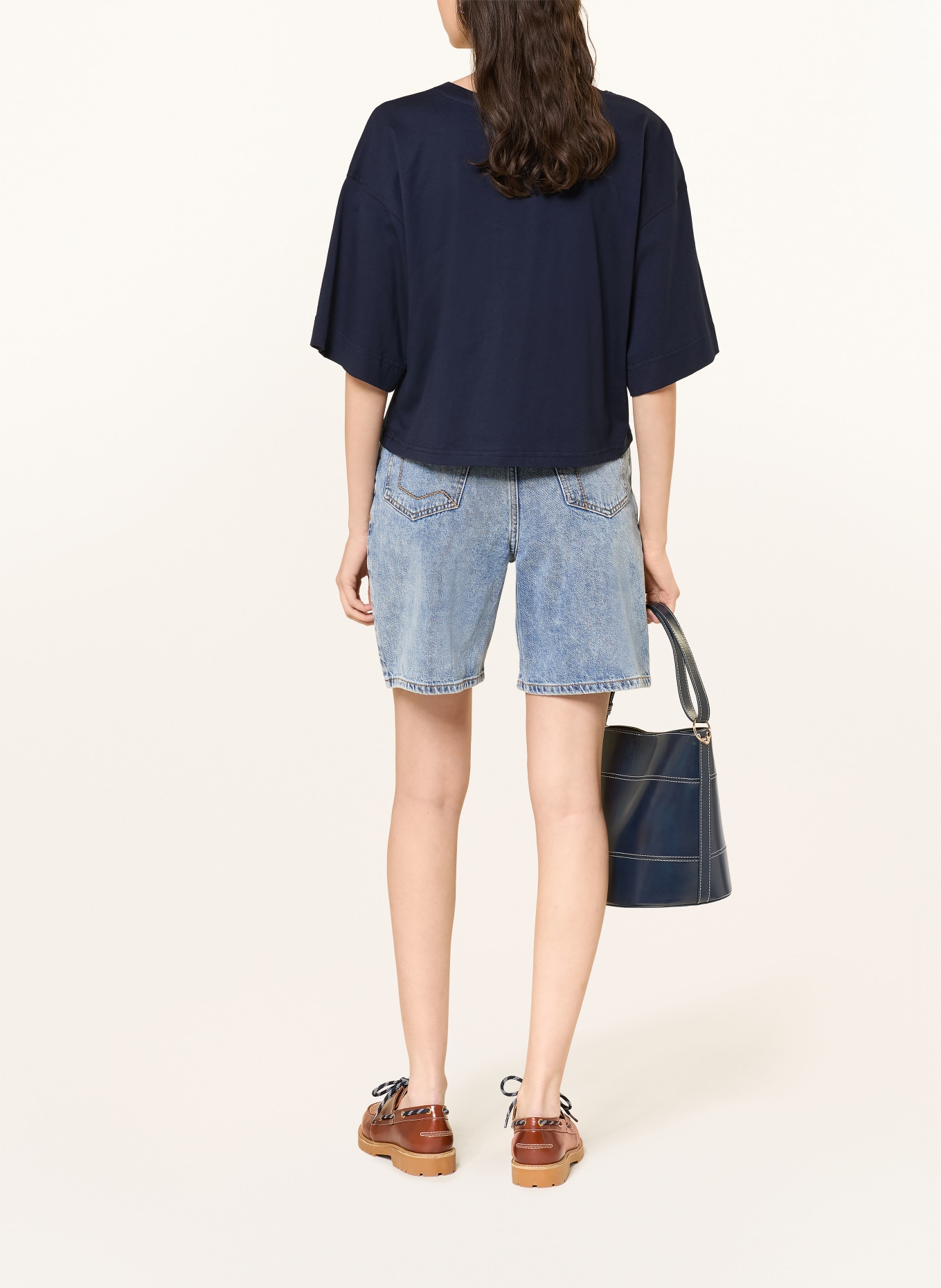 CLAUDIE PIERLOT koszulka: GRANATOWY