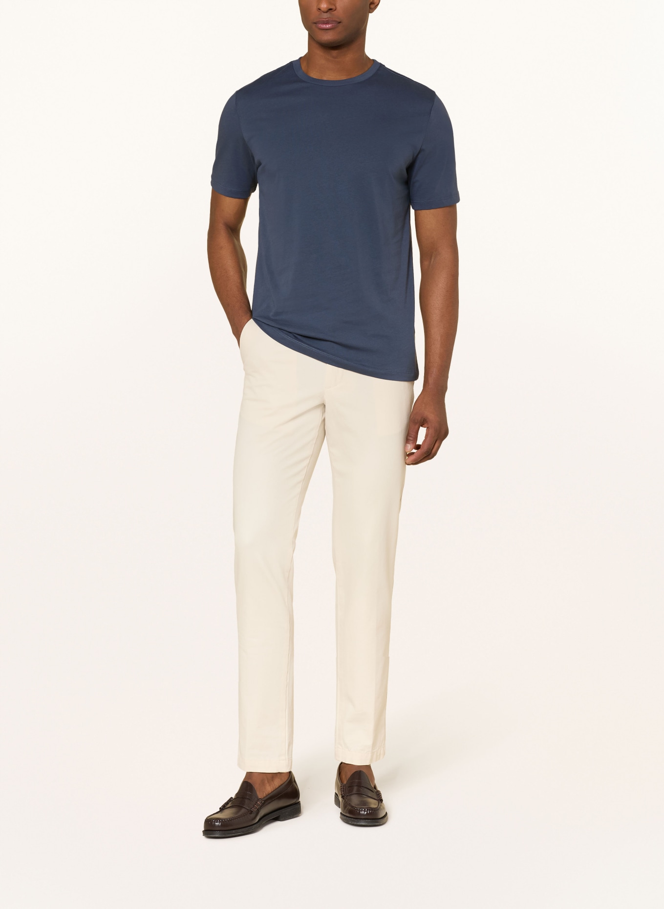 REISS T-Shirt BLESS: DUNKELBLAU