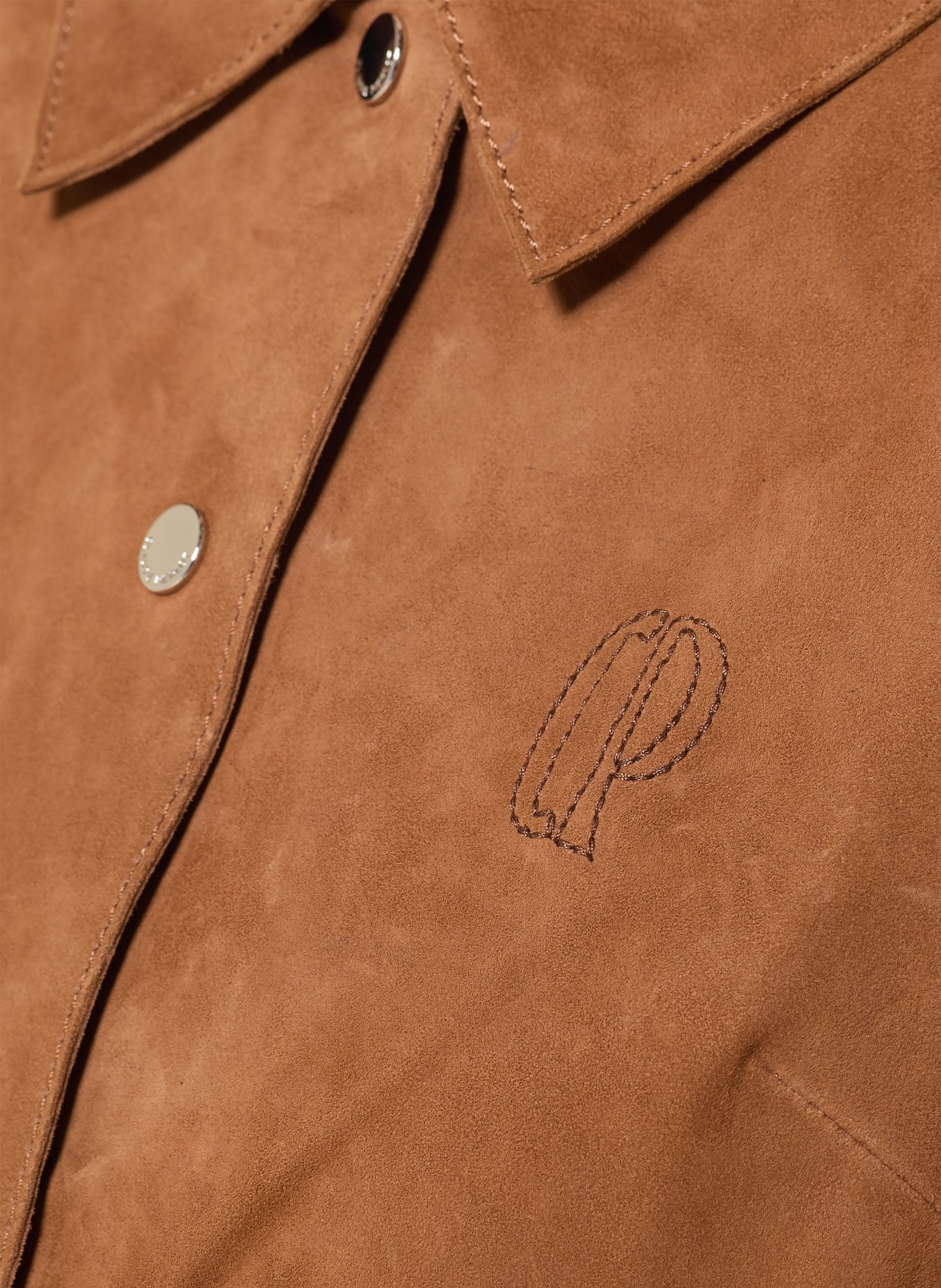 CLAUDIE PIERLOT Leder-Jumpsuit: COGNAC