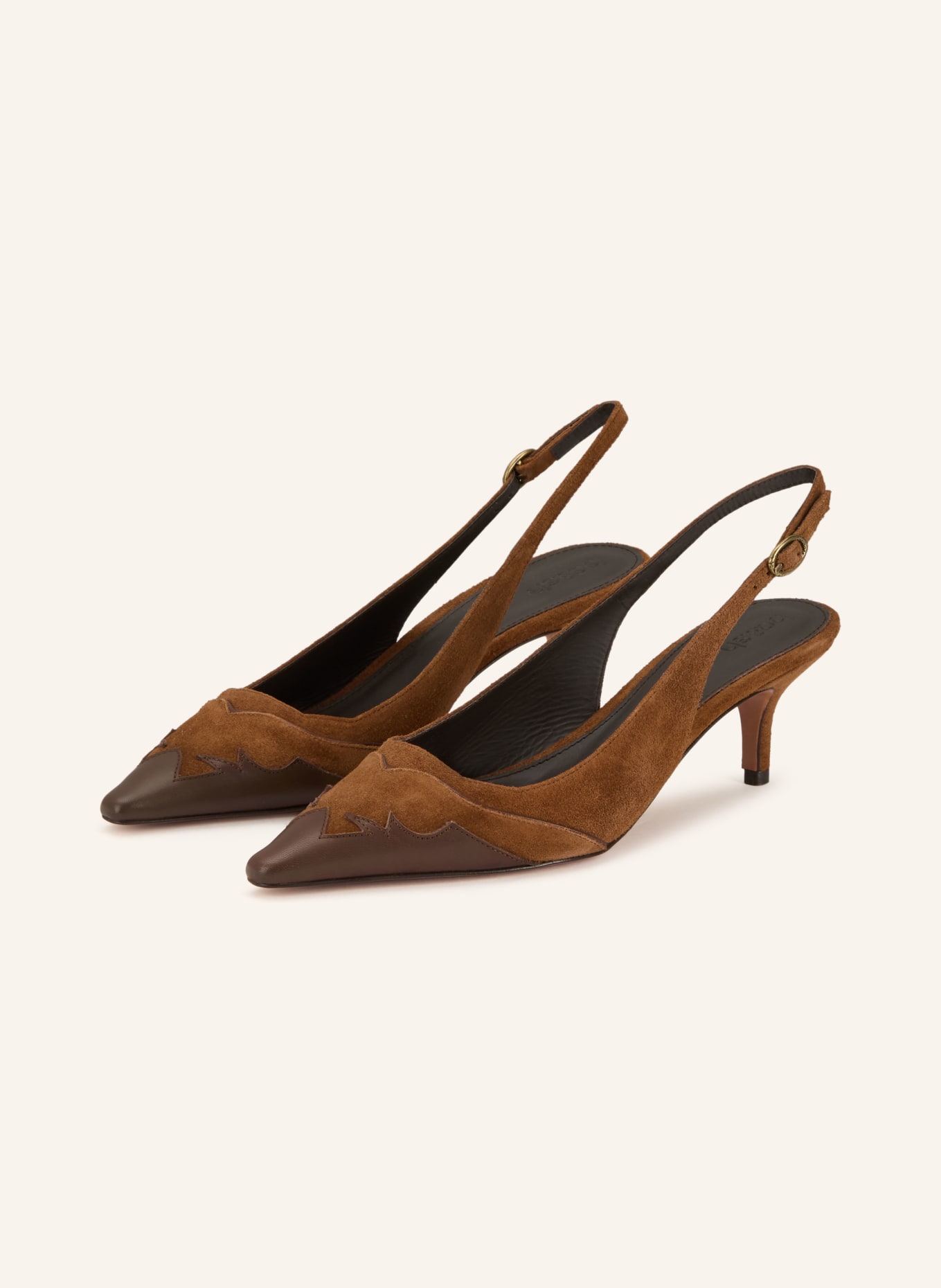 ba&sh Slingpumps CASTA: BRAUN / DUNKELBRAUN