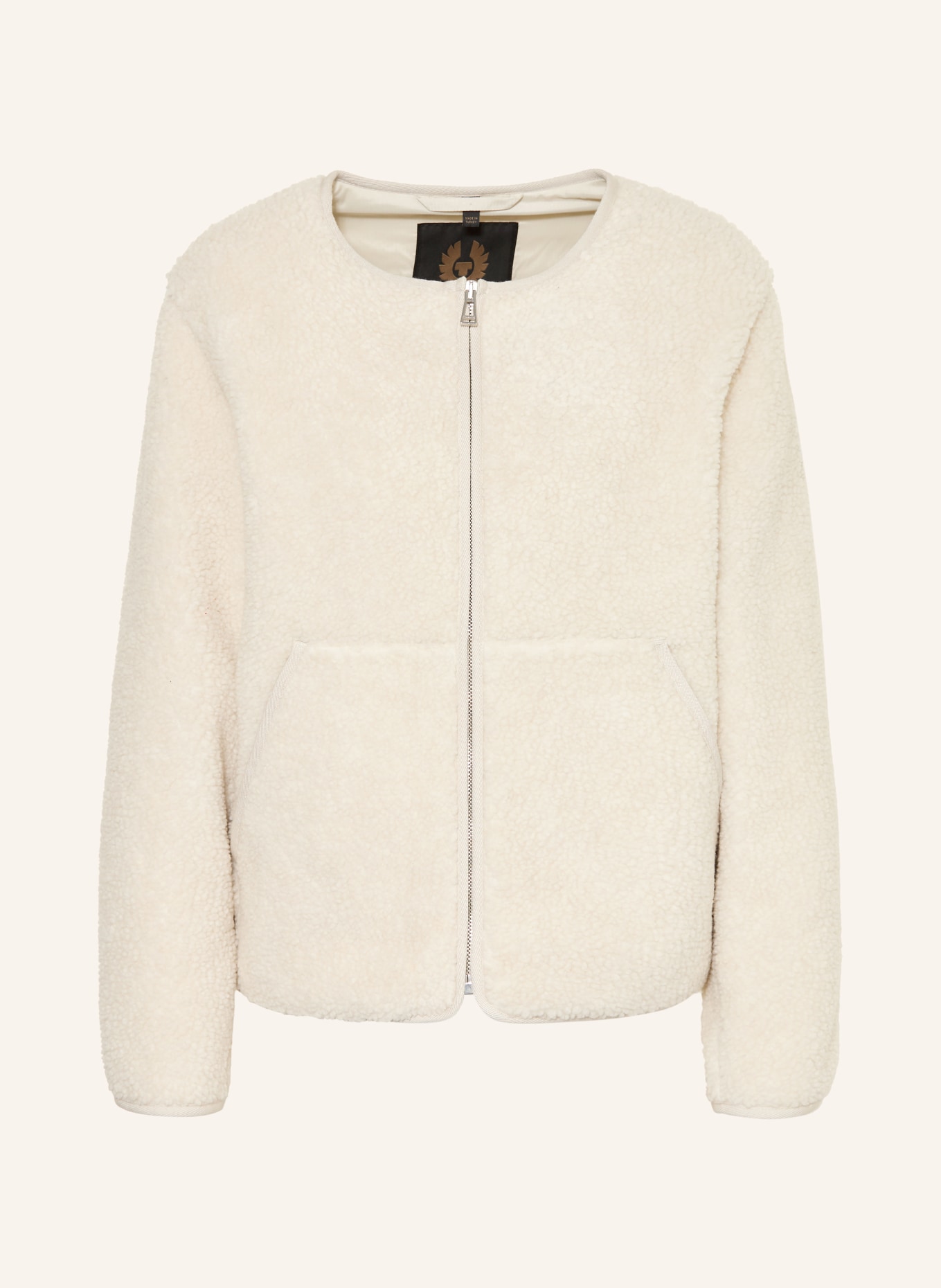 BELSTAFF Teddy fur jacket PRUE: CREAM