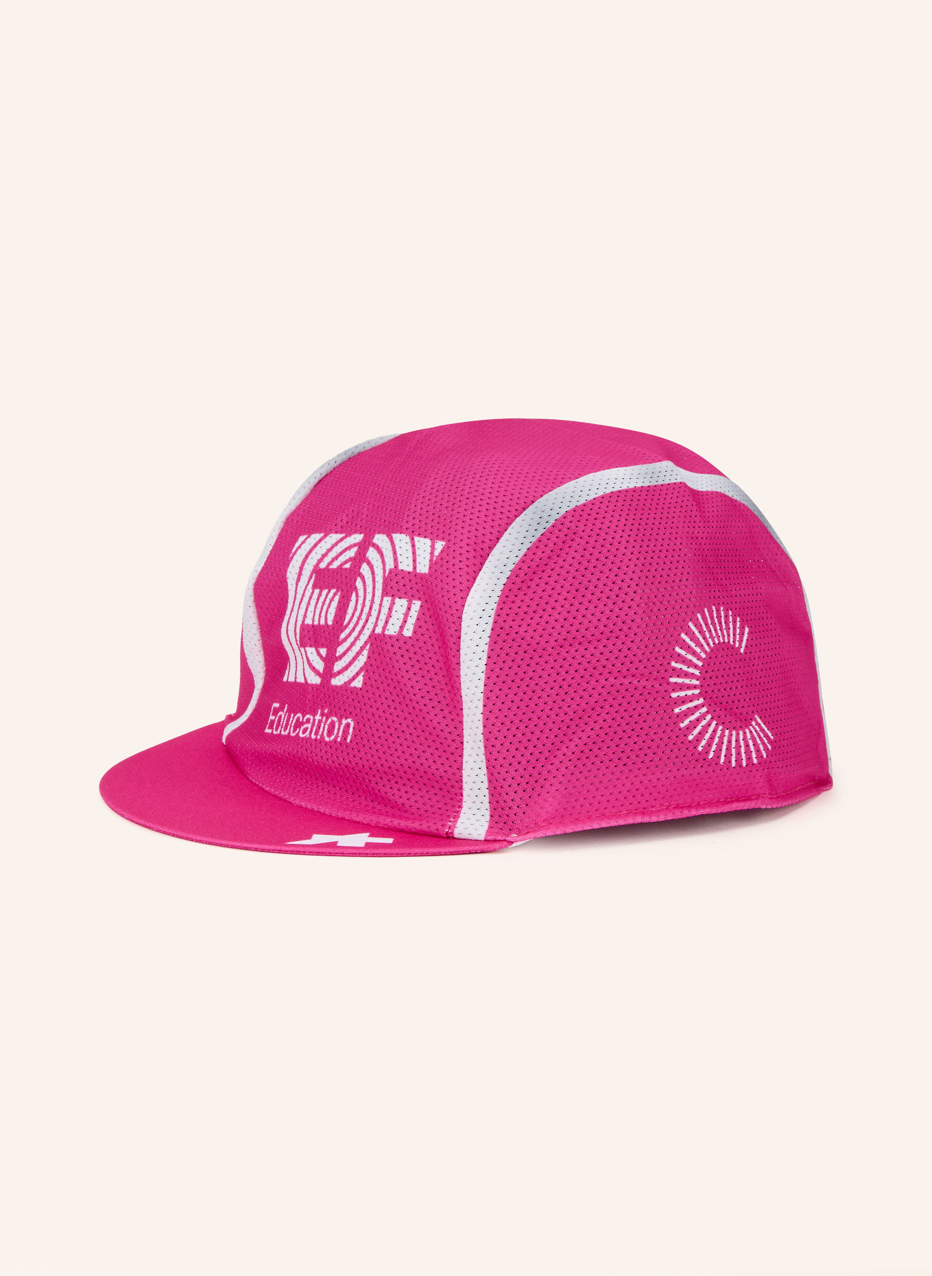 ASSOS Cap EF 2026: NEONPINK / WEISS