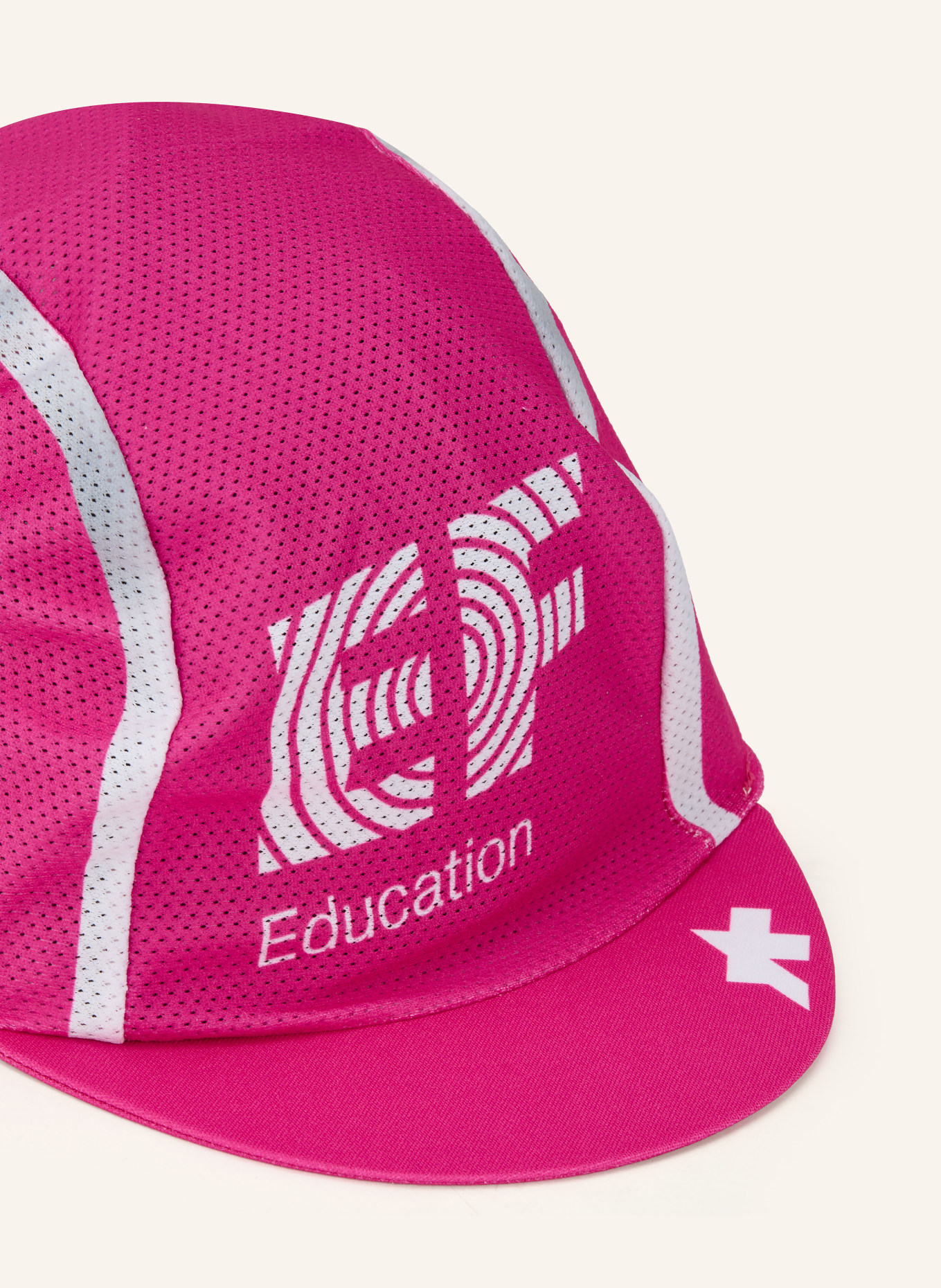 ASSOS Cap EF 2026: NEONPINK / WEISS
