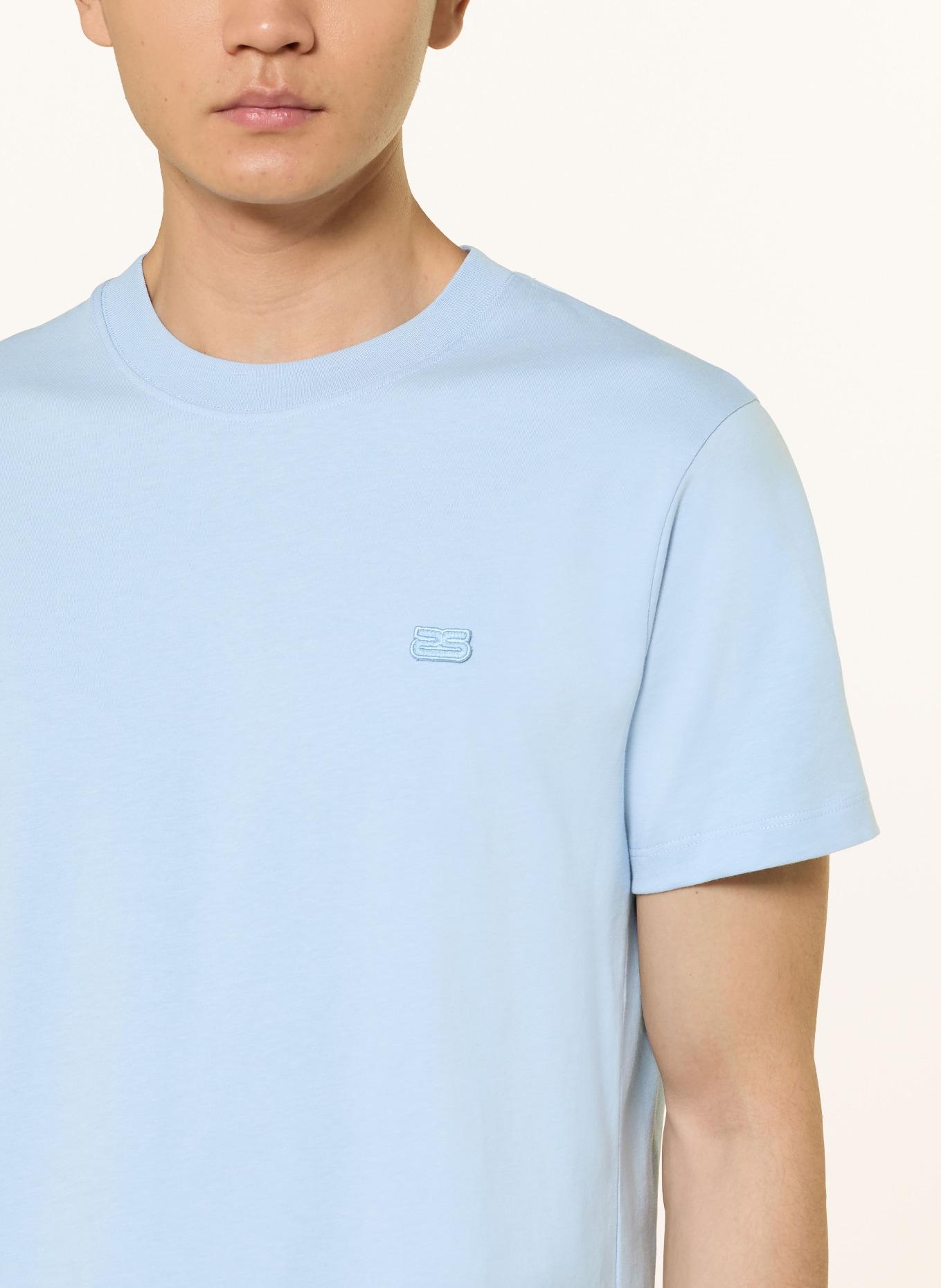 SANDRO T-Shirt: HELLBLAU