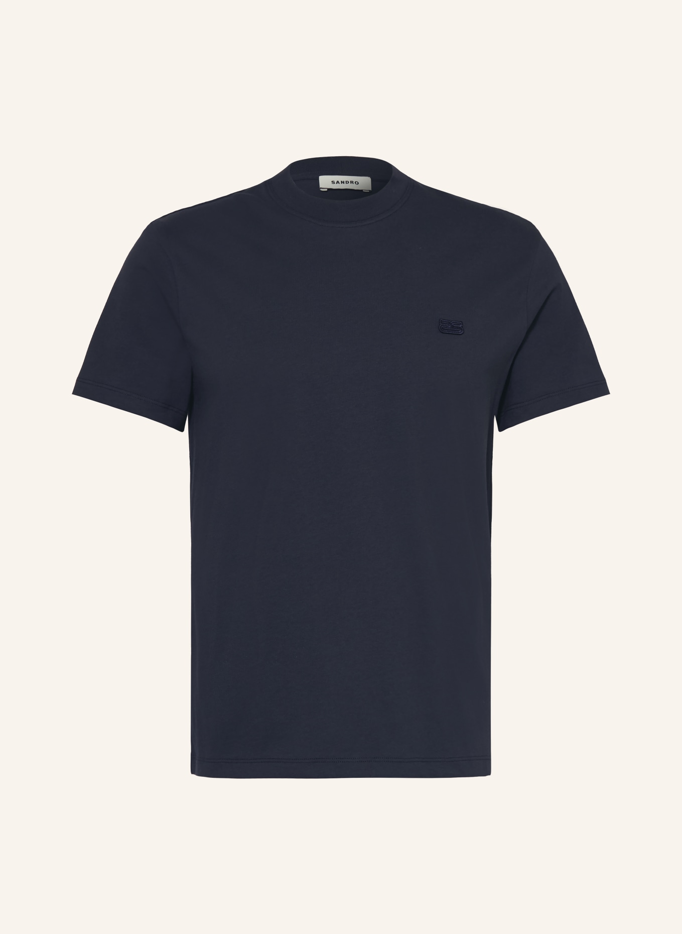 SANDRO T-Shirt: DUNKELBLAU