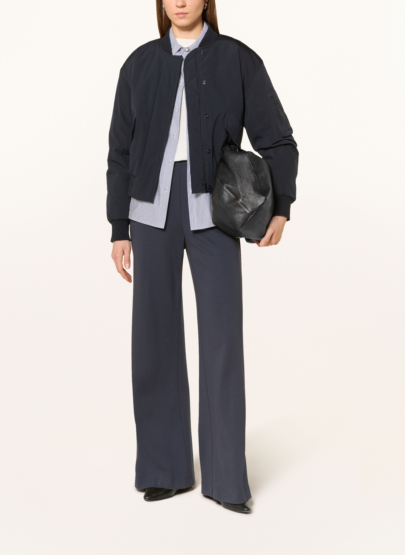 Marc O'Polo Marlenehose: DUNKELBLAU