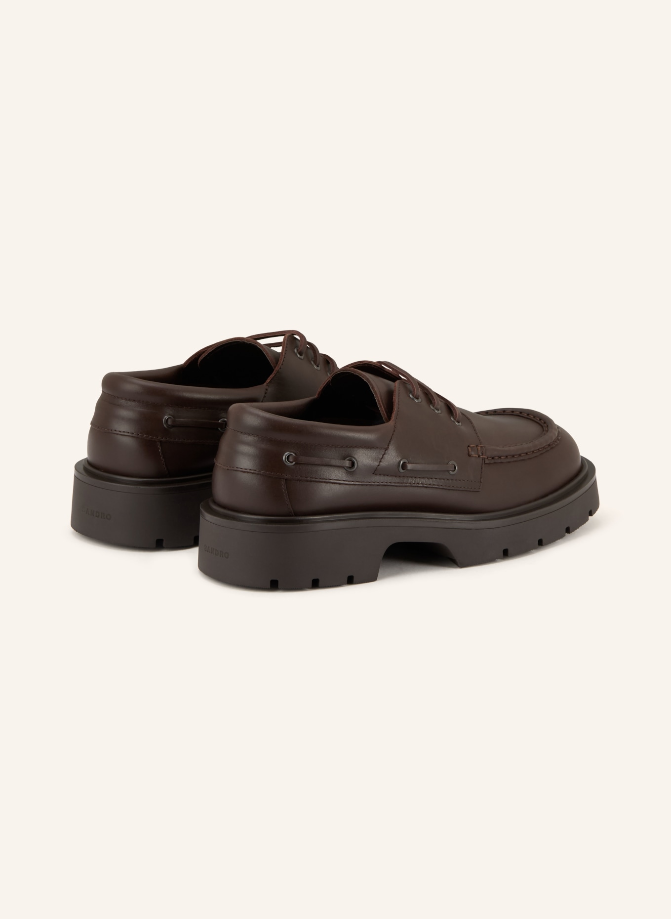 SANDRO Bootsschuhe: DUNKELBRAUN