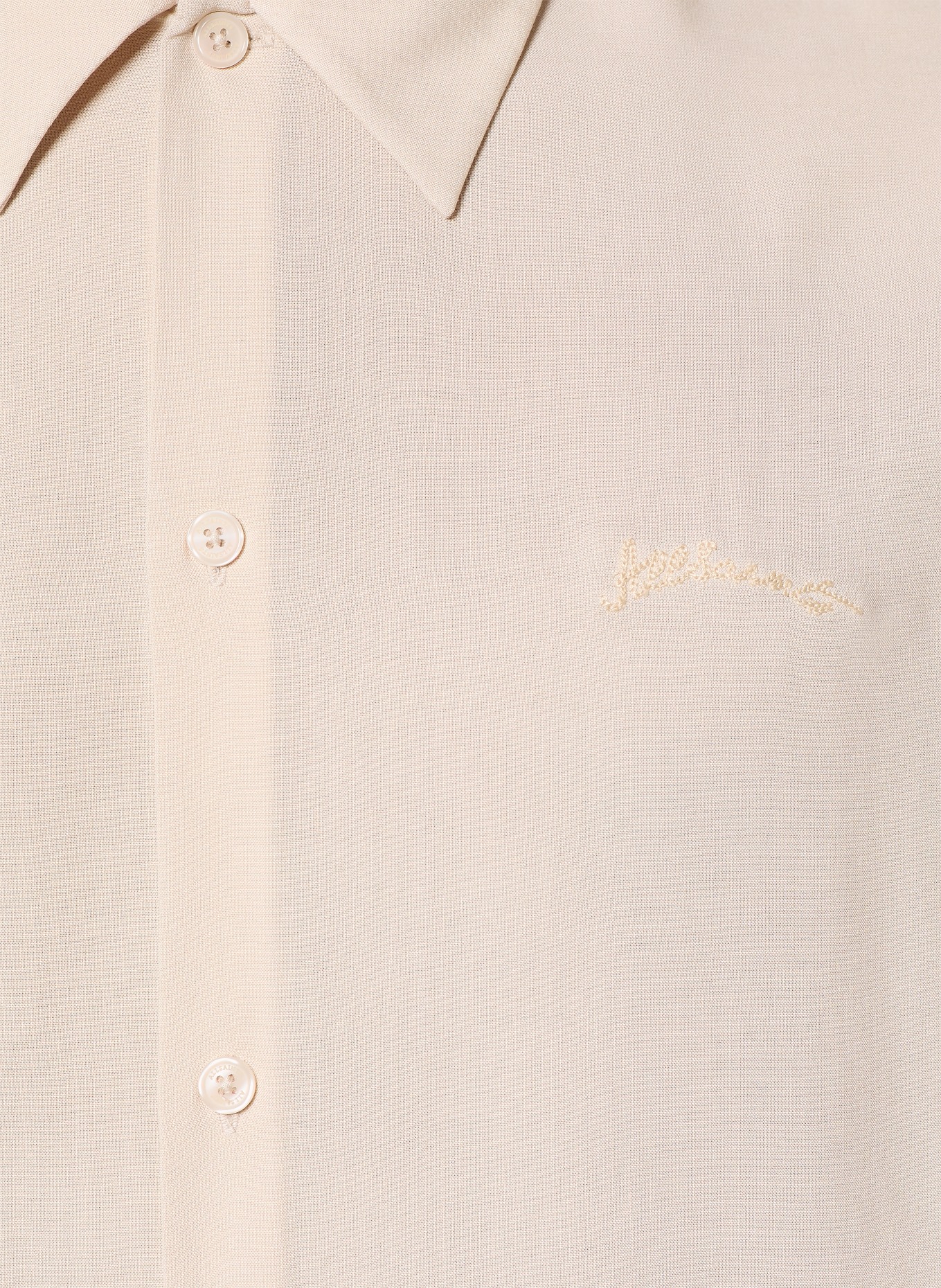 ALLSAINTS Chemise à manches courtes BARON Comfort Fit: BEIGE