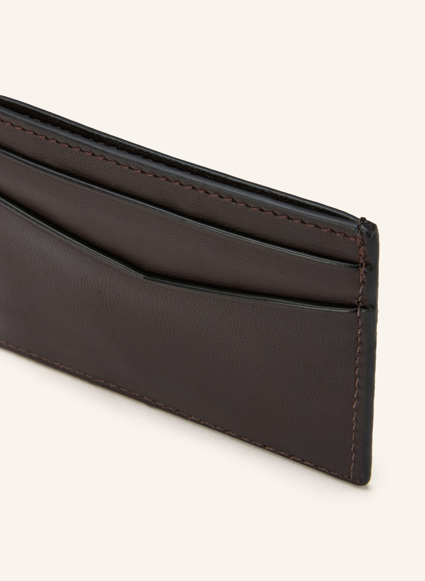 ALLSAINTS Kartenetui DELPH: DUNKELBRAUN