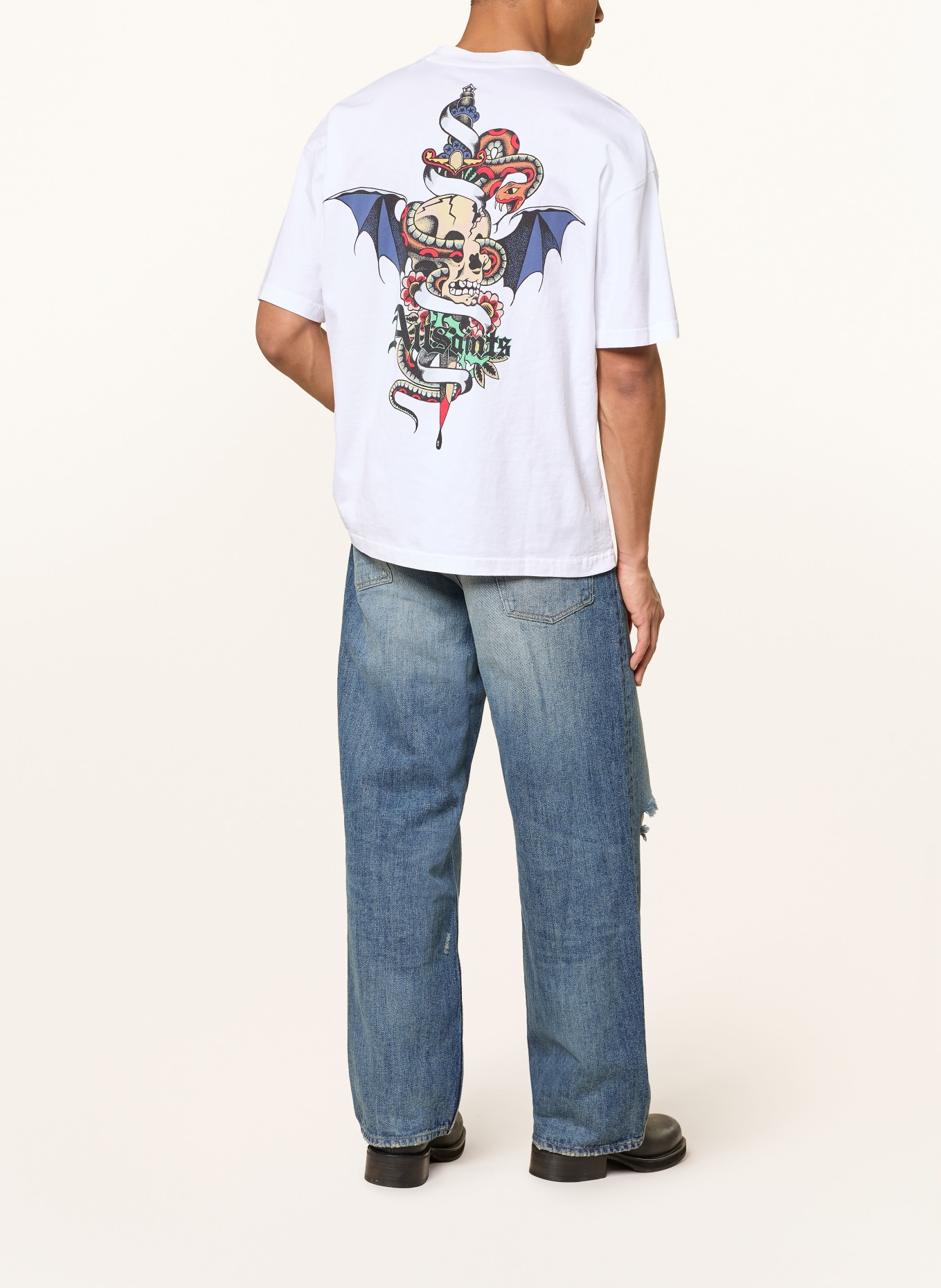 ALLSAINTS BLADE T-shirt: WHITE