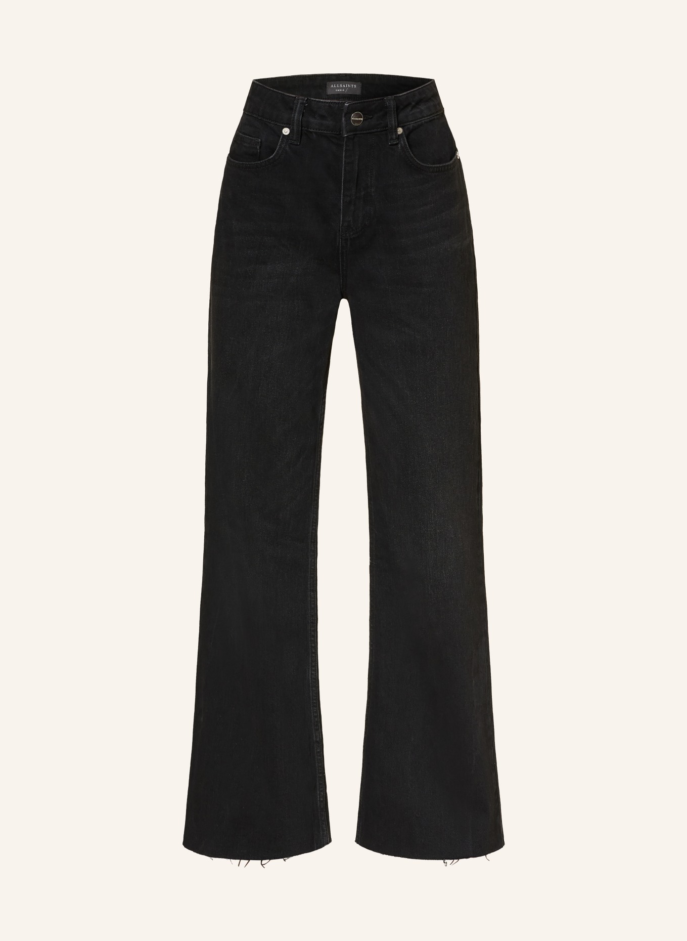 ALLSAINTS Flared Jeans EMBER: 162 Washed Black