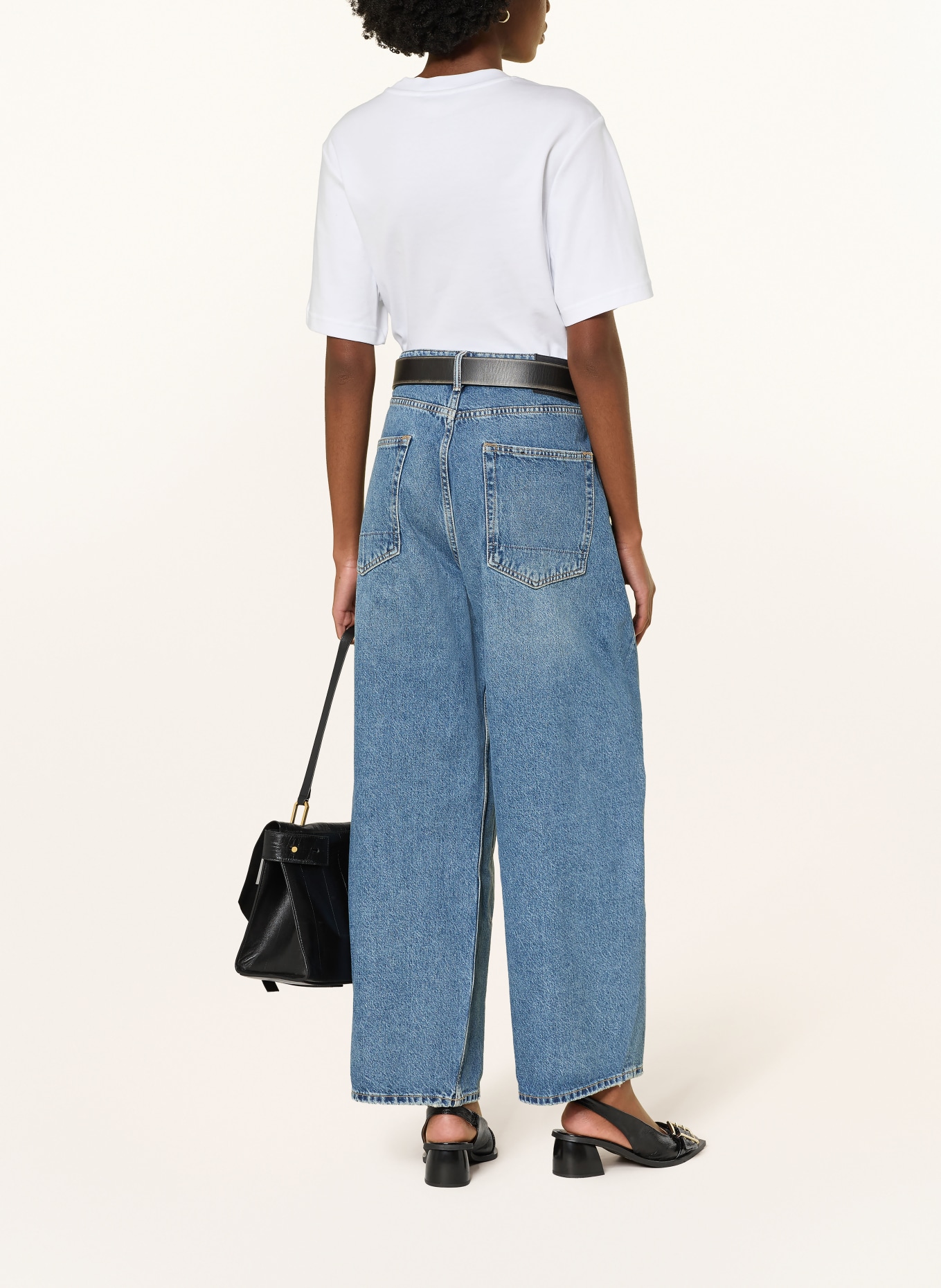 ALLSAINTS Tričko LISA HAVEN: BÍLÁ