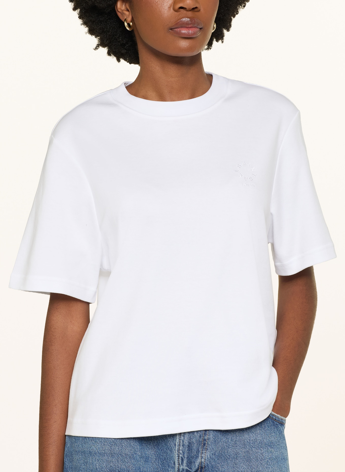 ALLSAINTS Tričko LISA HAVEN: BÍLÁ