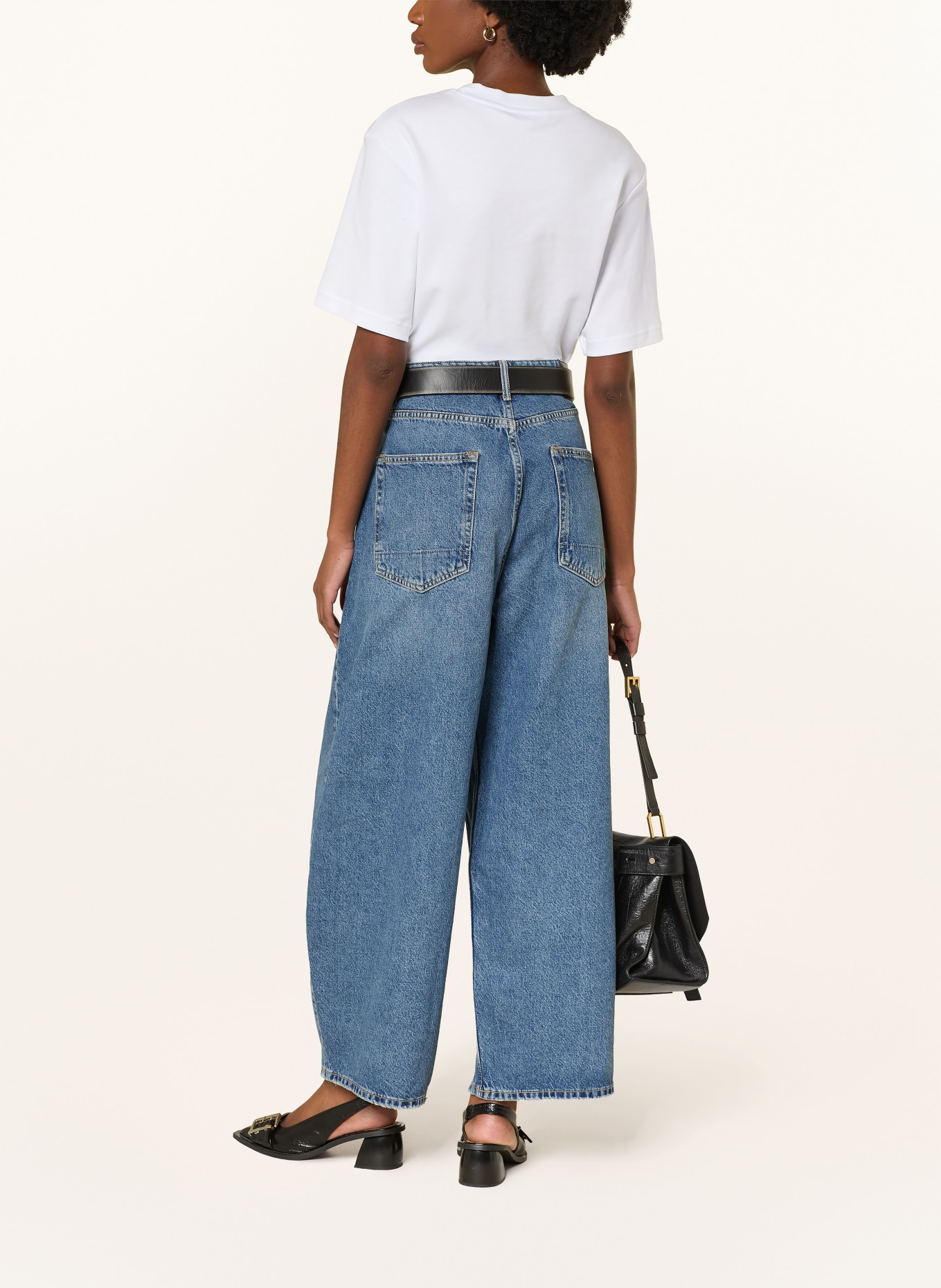 ALLSAINTS Barrel Jeans: 10486 DESTROY MID INDIGO