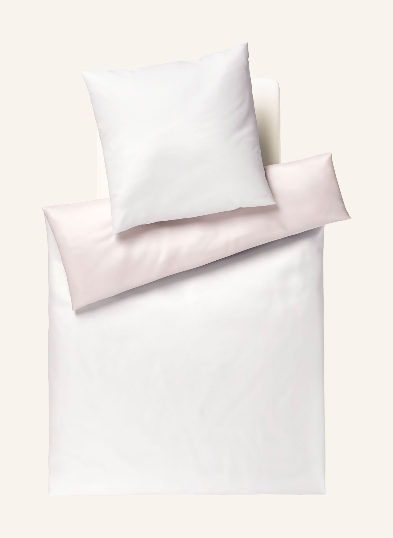 JOOP! MICRO PATTERN Reversible Bed linens: LIGHT BROWN
