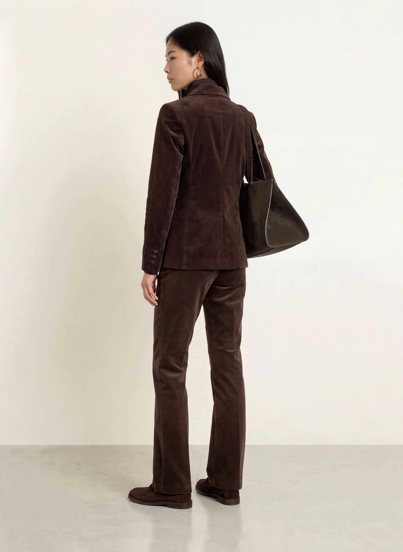 MORE & MORE Samthose: DUNKELBRAUN