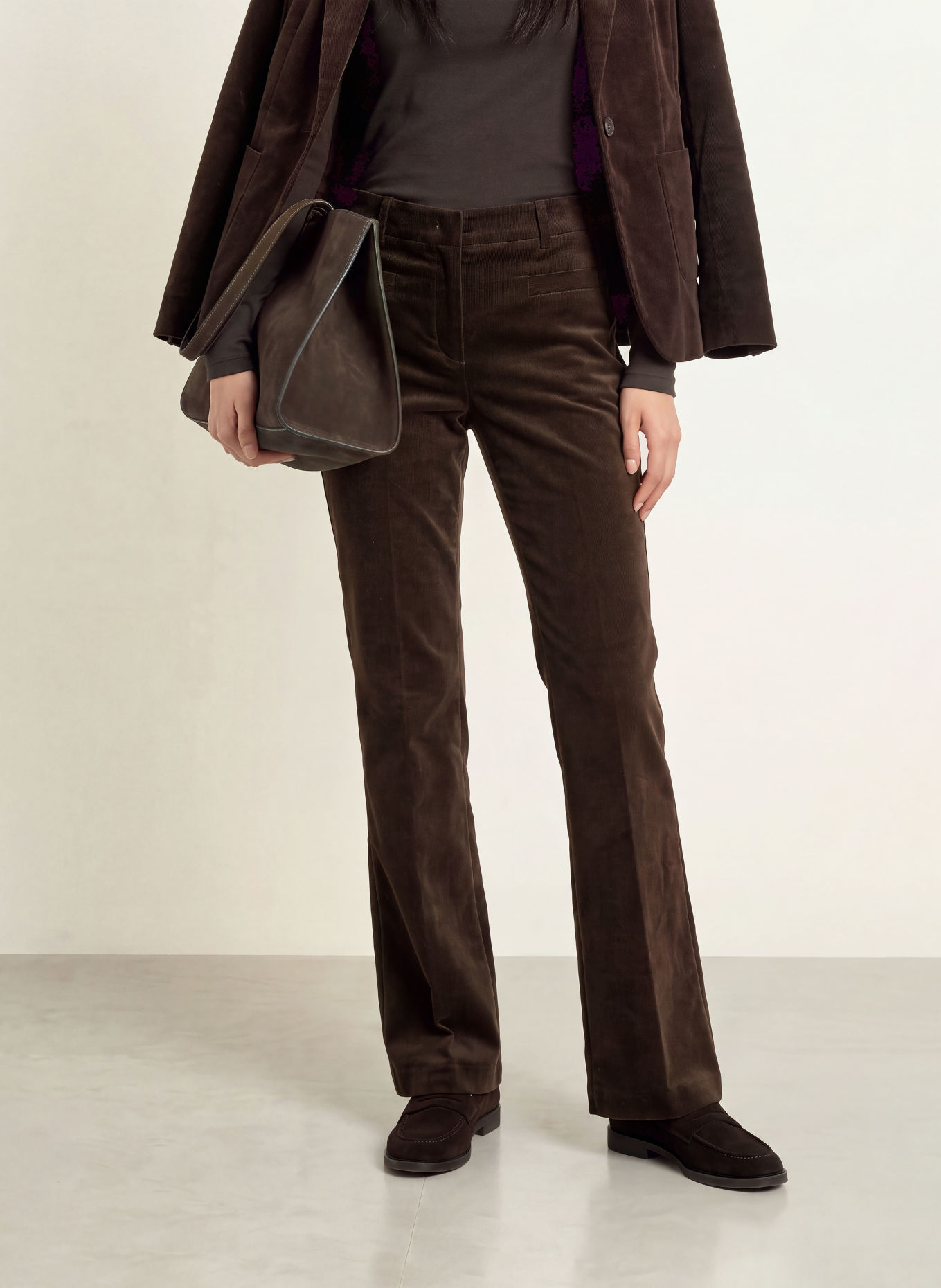 MORE & MORE Samthose: DUNKELBRAUN