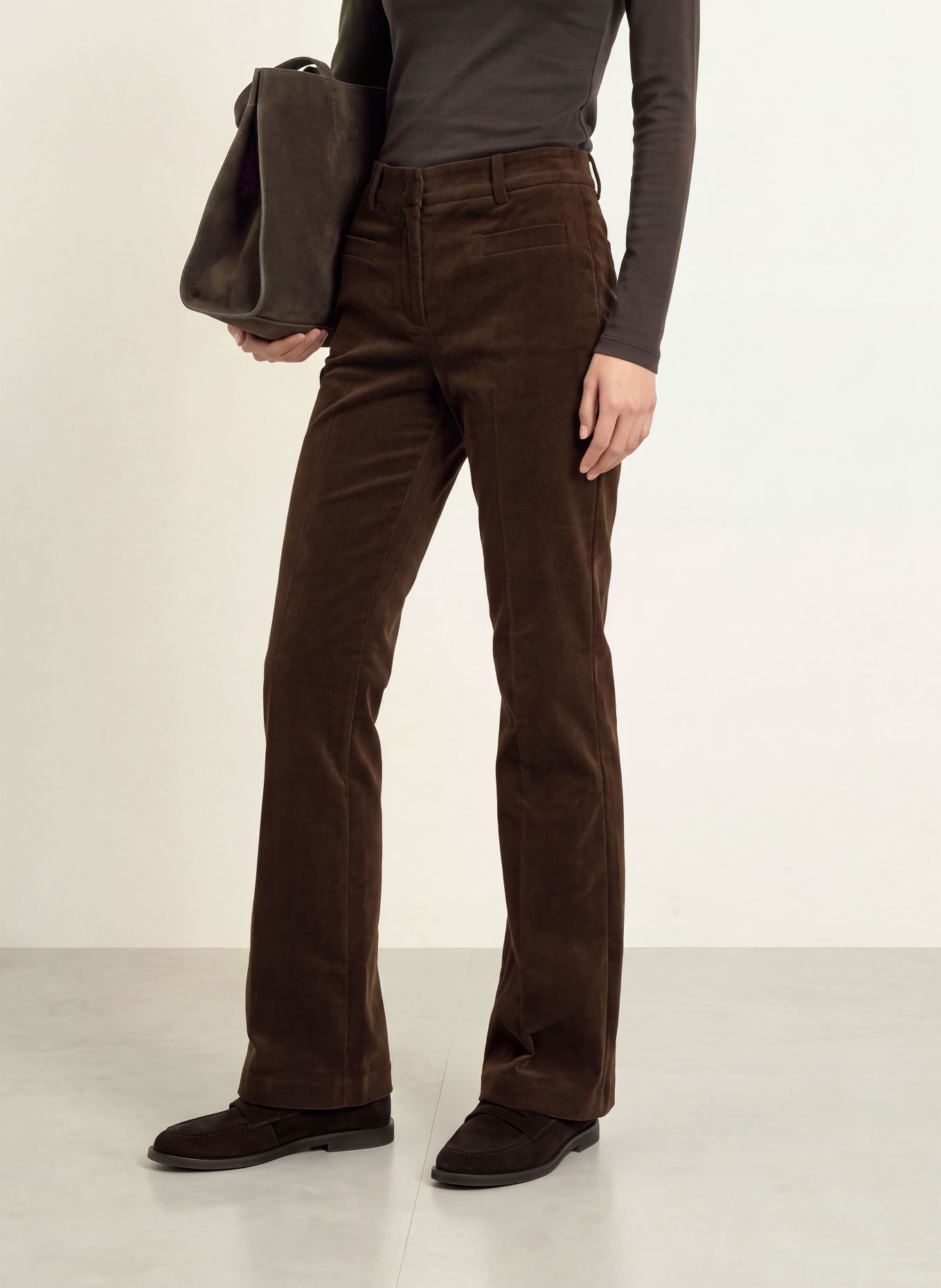 MORE & MORE Samthose: DUNKELBRAUN