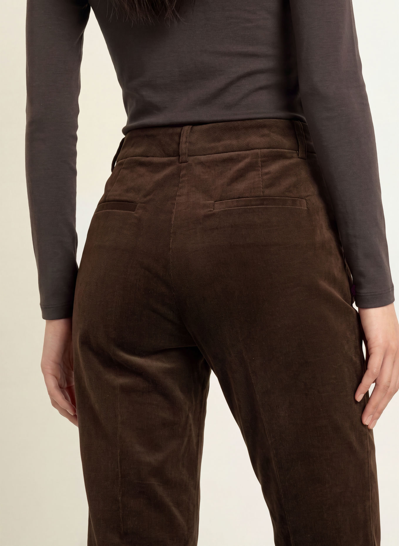 MORE & MORE Samthose: DUNKELBRAUN