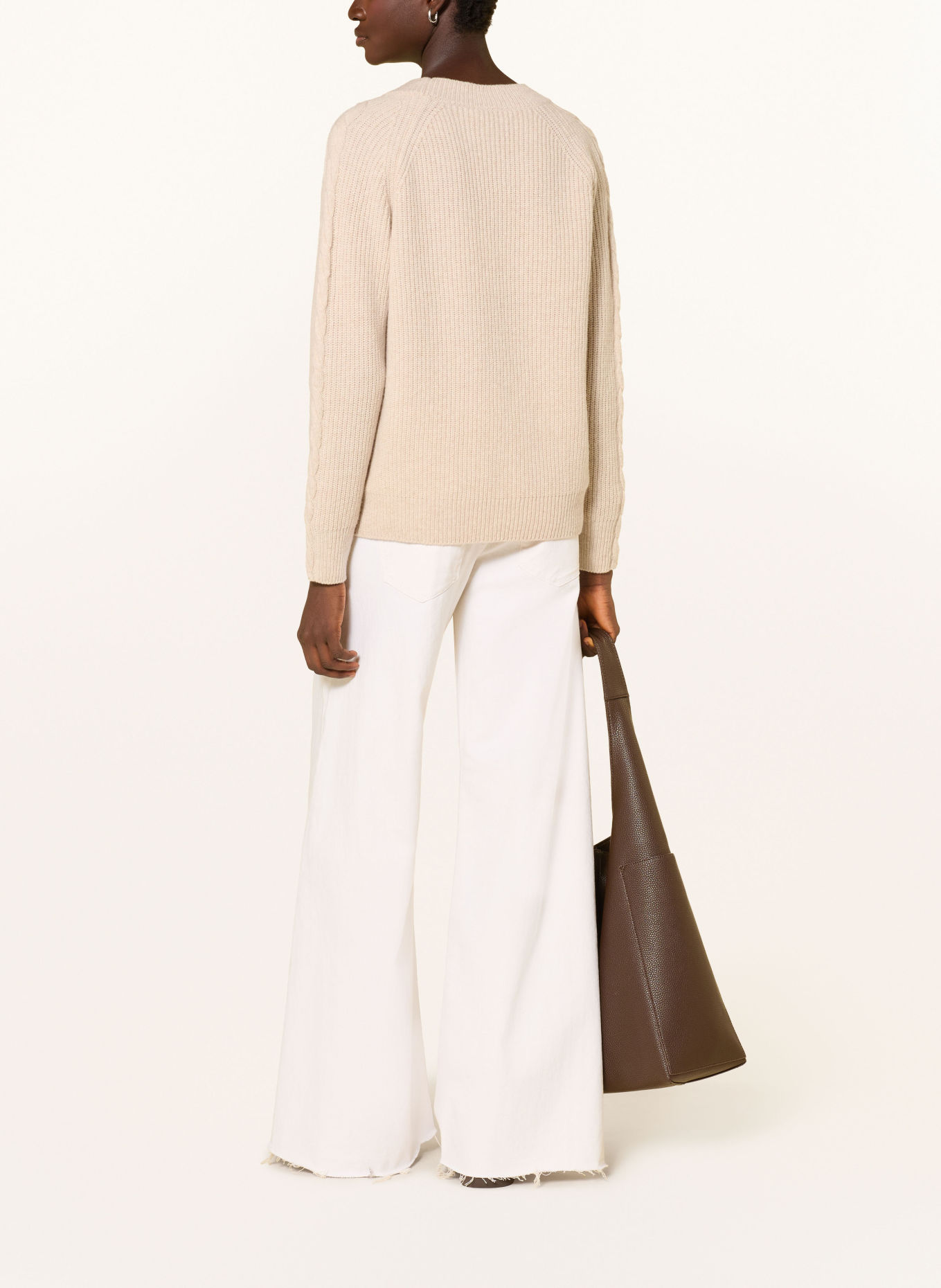 MAERZ MUENCHEN Sweater: BEIGE