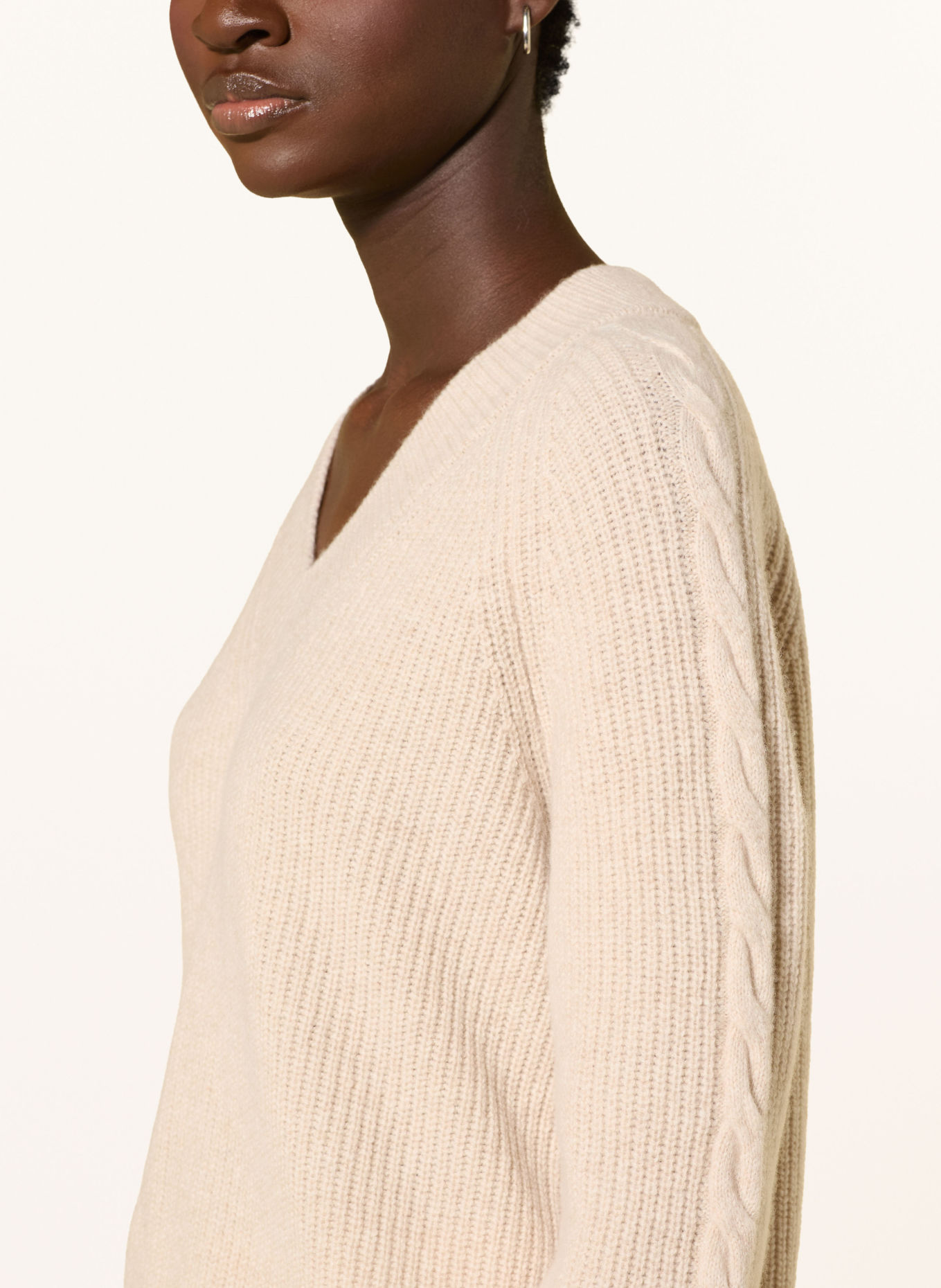 MAERZ MUENCHEN Sweater: BEIGE