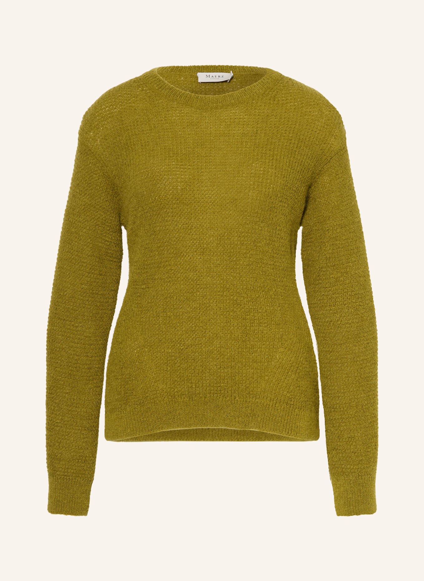 MAERZ MUENCHEN Alpaca Sweater: GREEN
