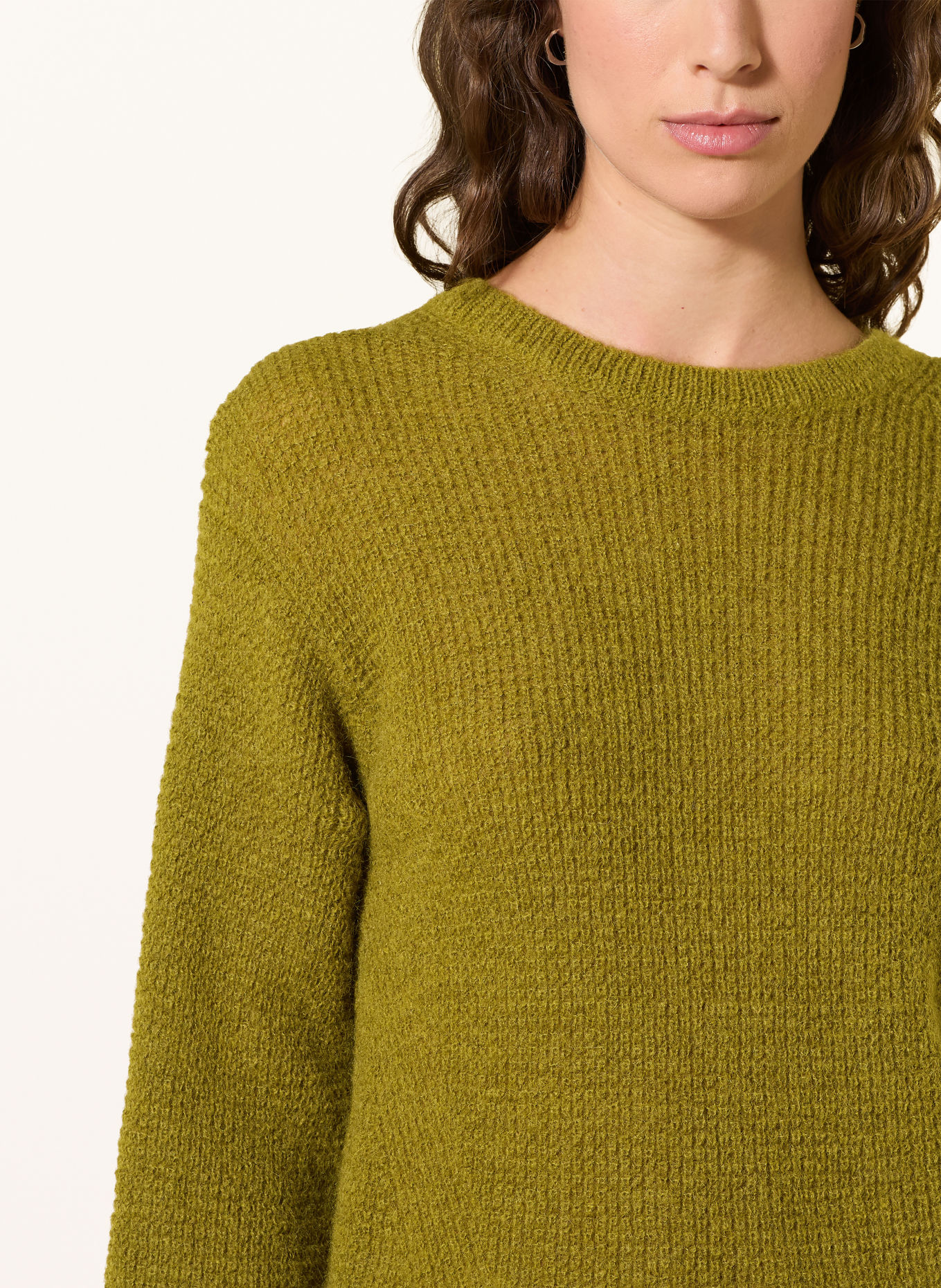 MAERZ MUENCHEN Alpaca Sweater: GREEN