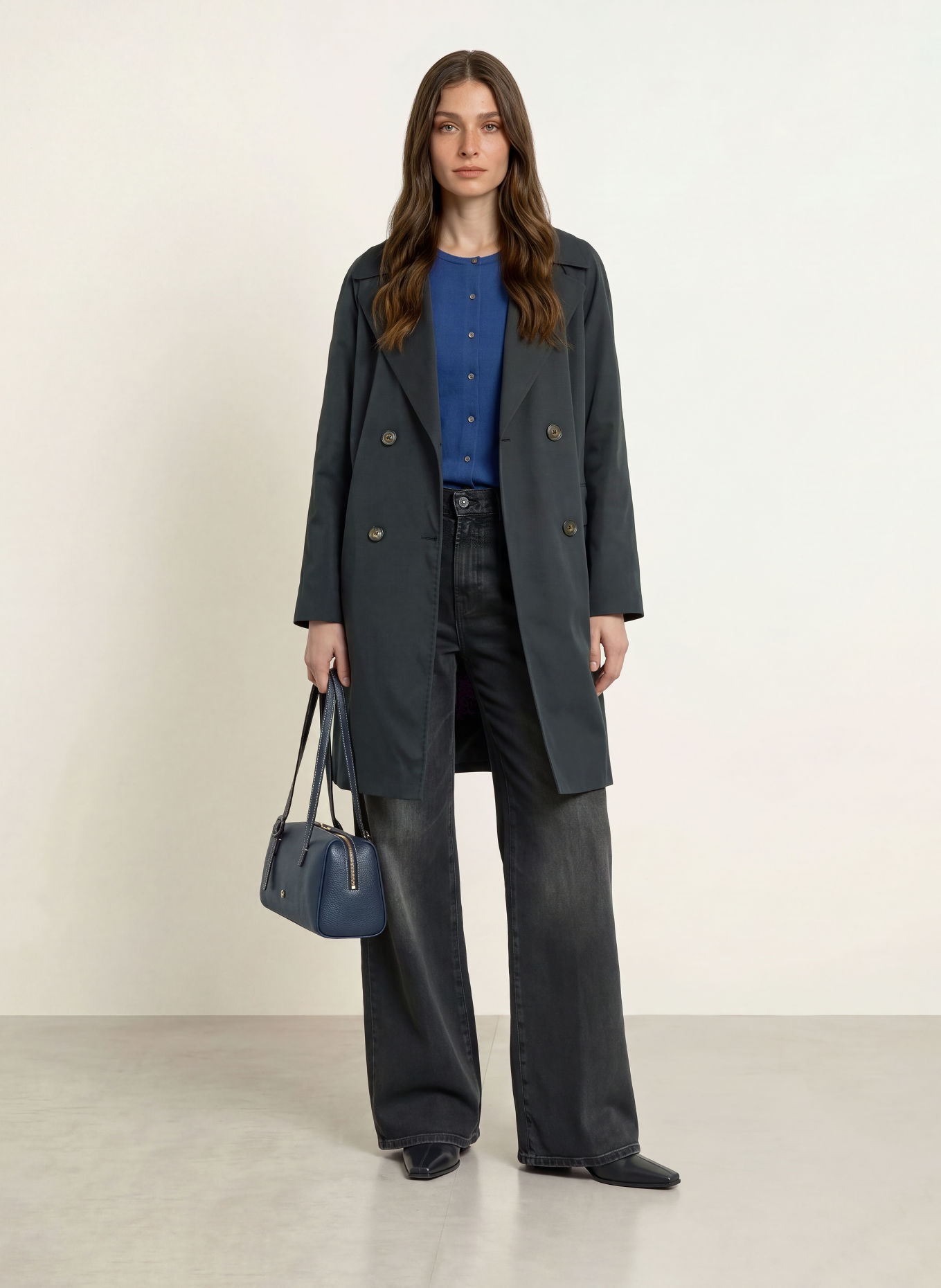 ICONS CINZIA ROCCA coat: BLACK