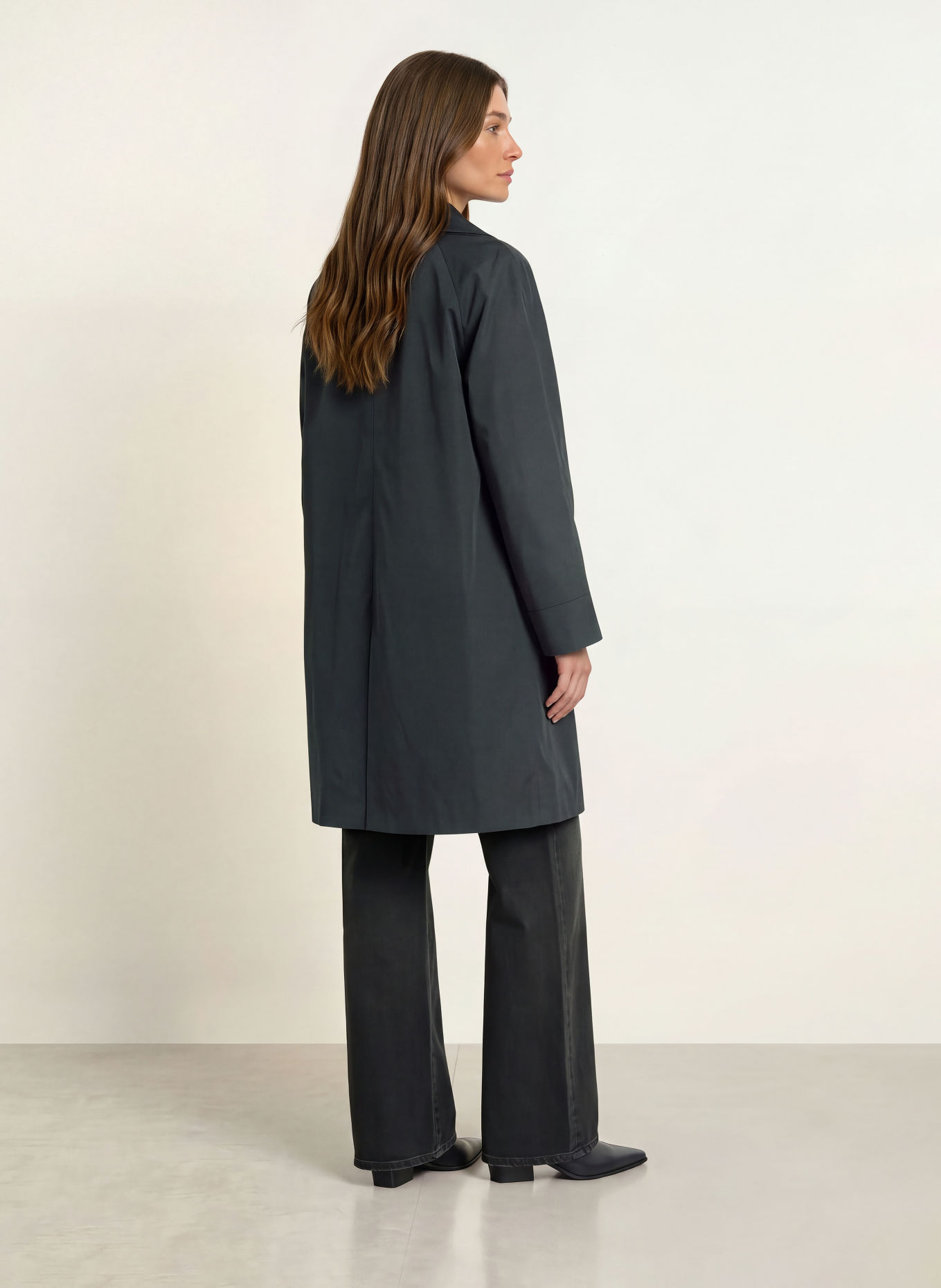 ICONS CINZIA ROCCA coat: BLACK