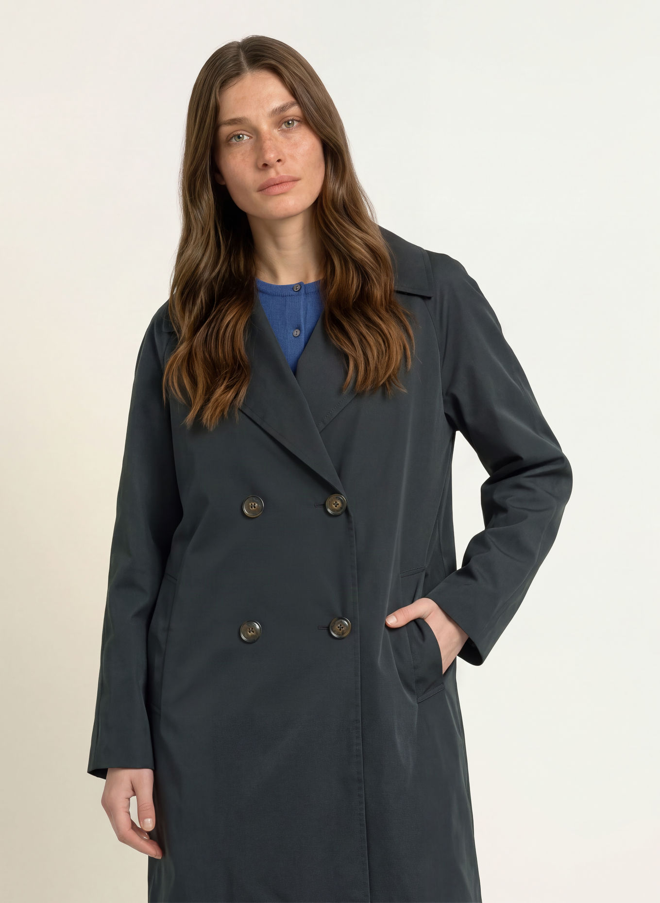 ICONS CINZIA ROCCA coat: BLACK