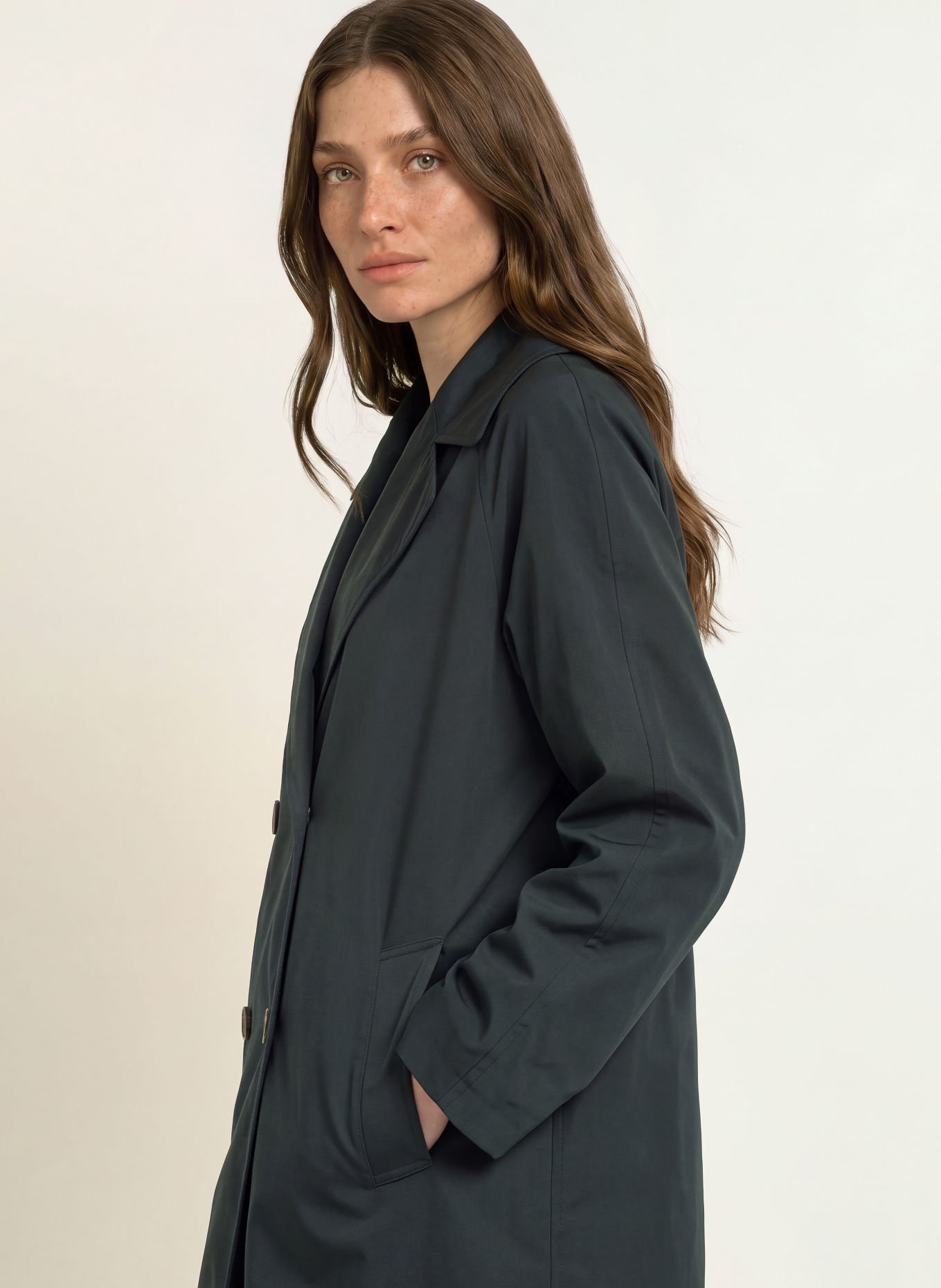 ICONS CINZIA ROCCA coat: BLACK