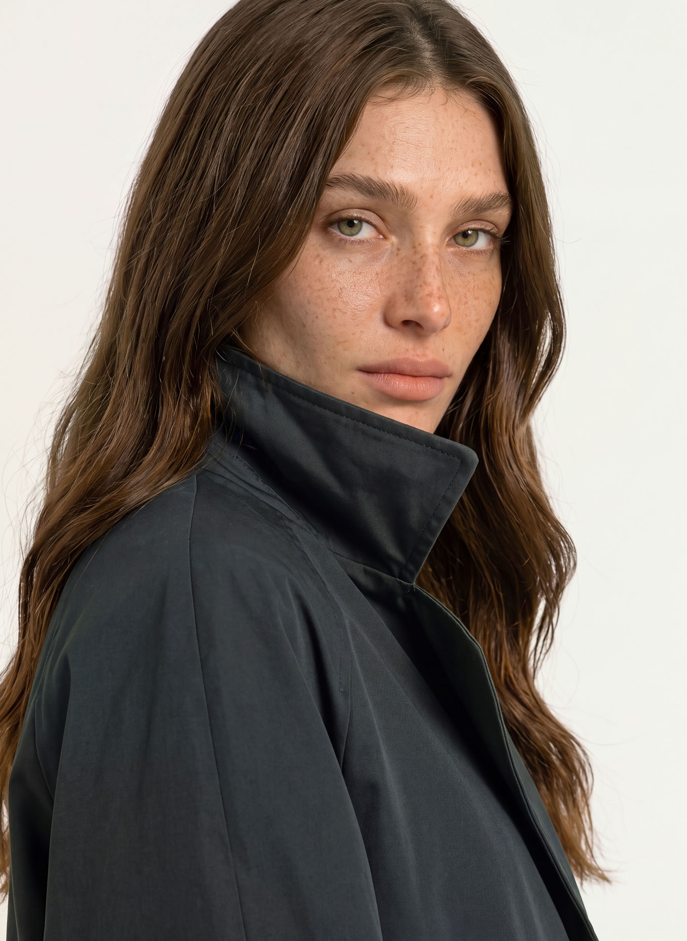 ICONS CINZIA ROCCA coat: BLACK