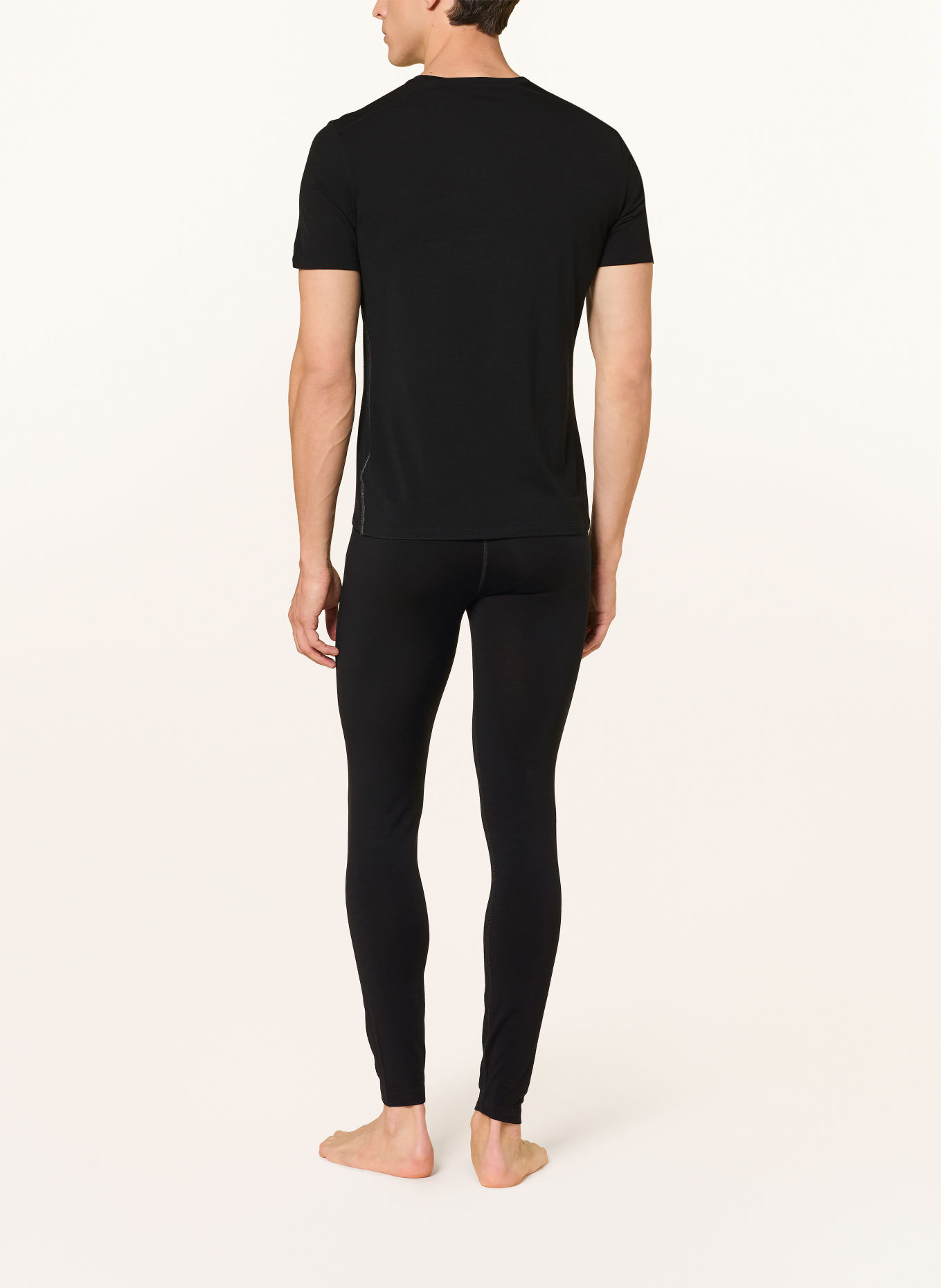 WE NORWEGIANS Funktionswäsche-Hose LONG JOHNS aus Merinowolle: SCHWARZ