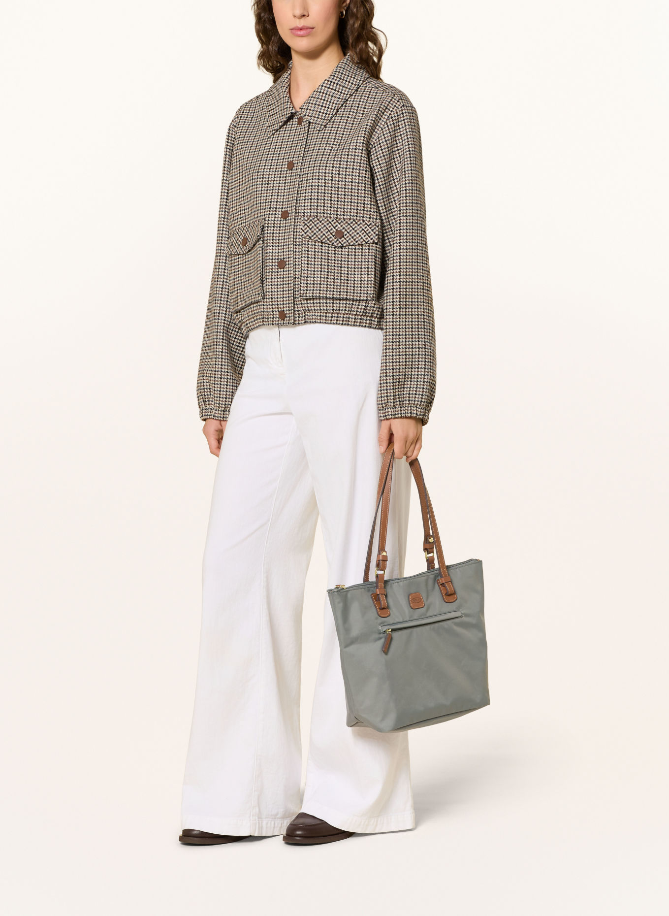 BRIC'S Shoulder bag with pouch: GRAY