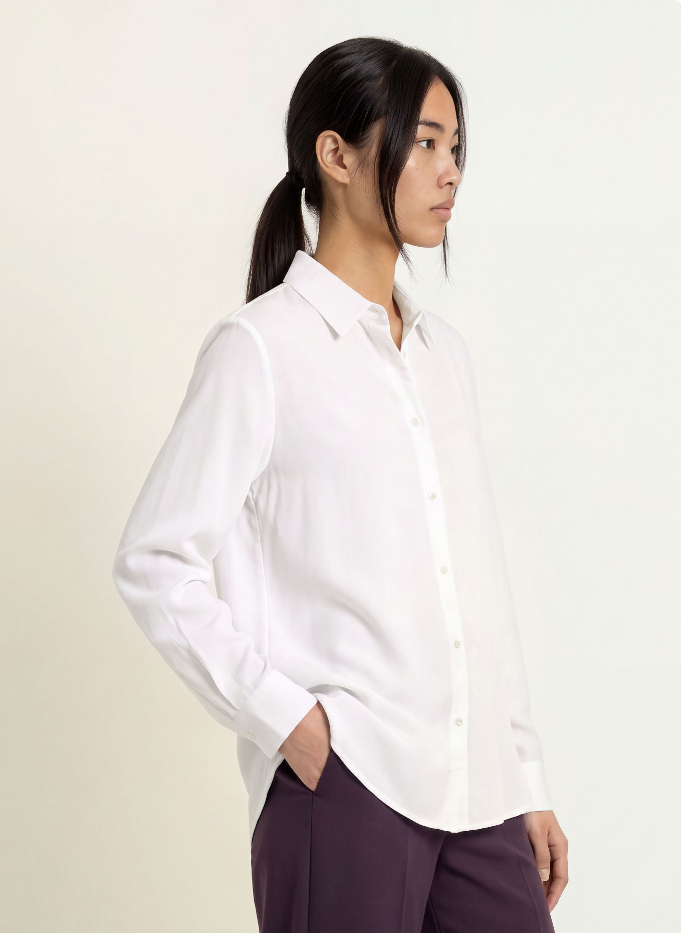seidensticker Shirt blouse: WHITE