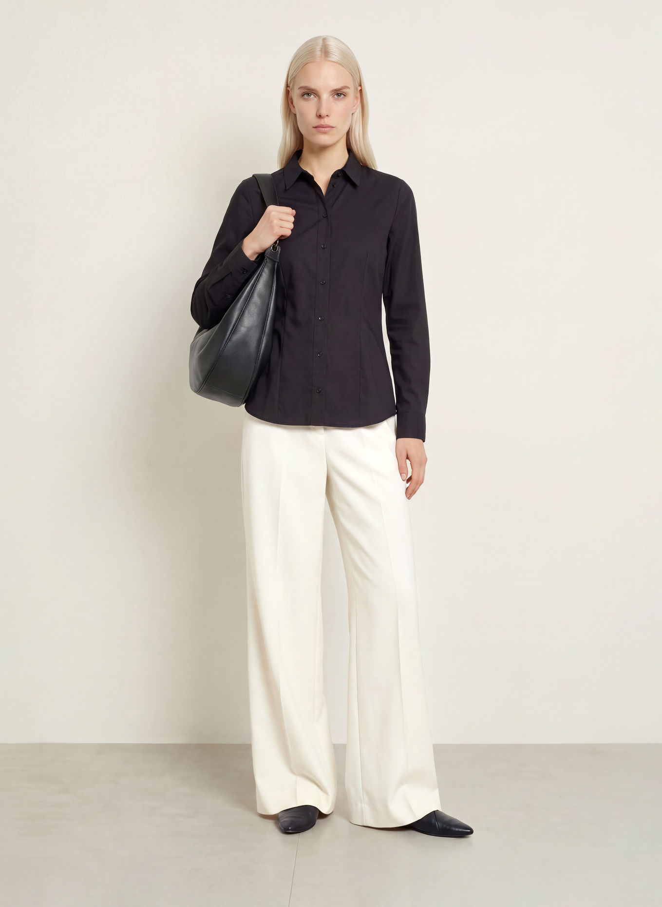 seidensticker Shirt blouse: BLACK