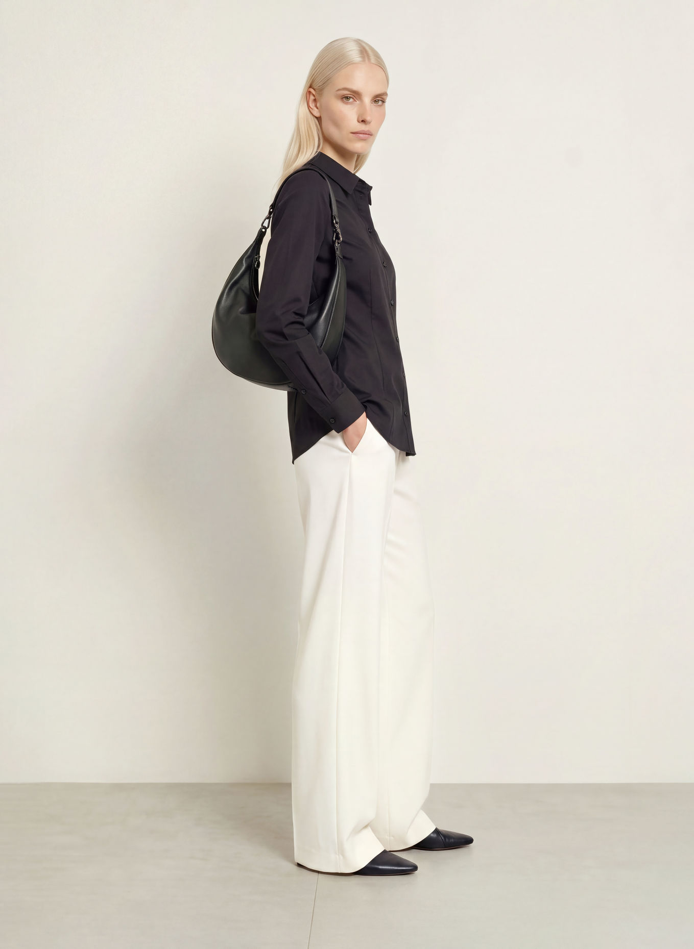 seidensticker Shirt blouse: BLACK